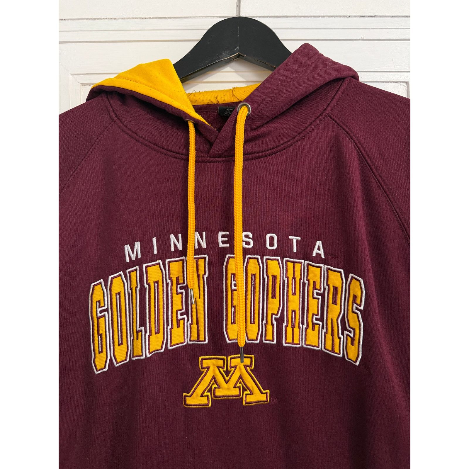 Colosseum Athletics University of Minnesota Gophers Stitched Hoodie Size XL Size US XL / EU 56 / 4 - 2 Thumbnail