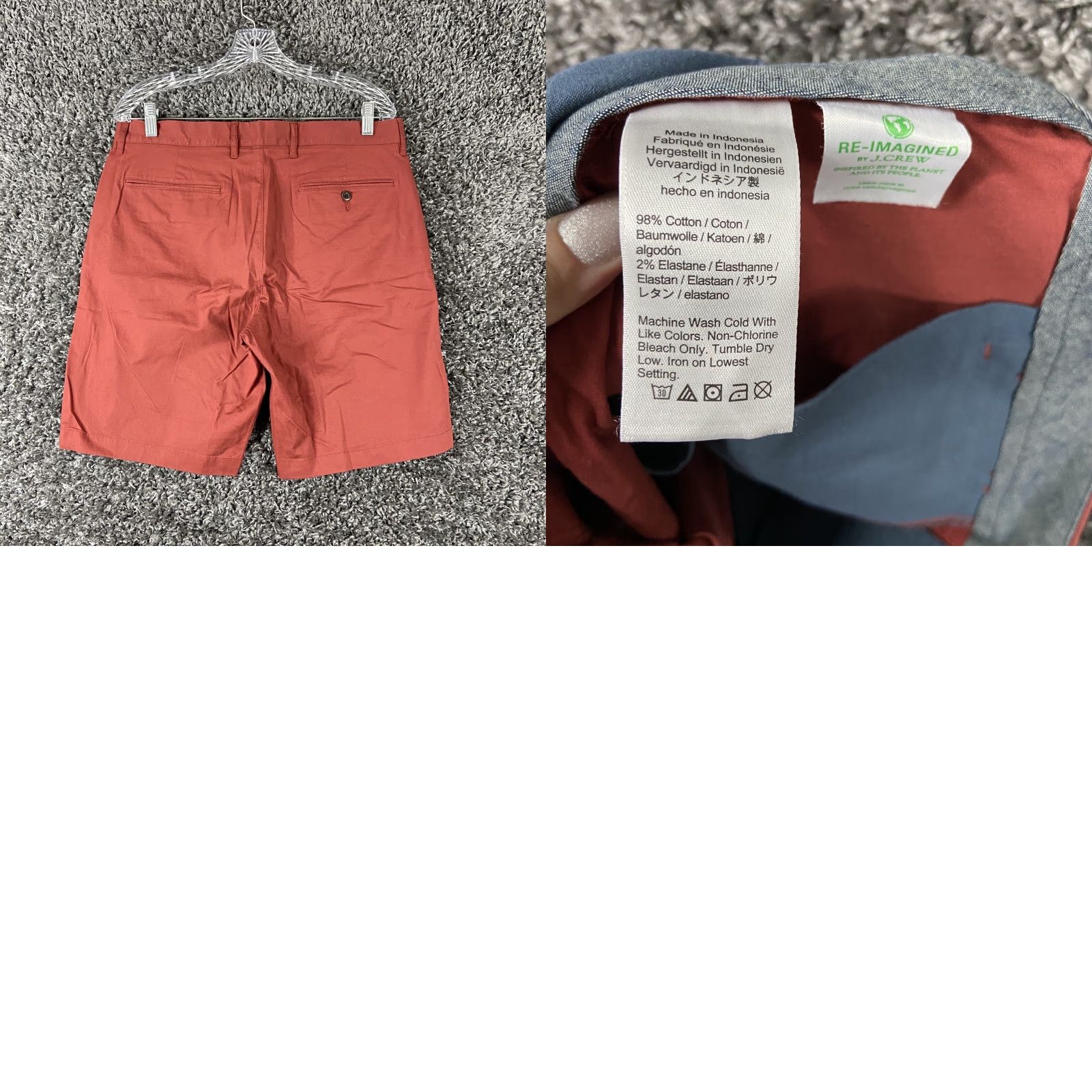 J.Crew J.Crew Red Chino Shorts Men’s 32 Regular Size US 32 / EU 48 - 8 Thumbnail