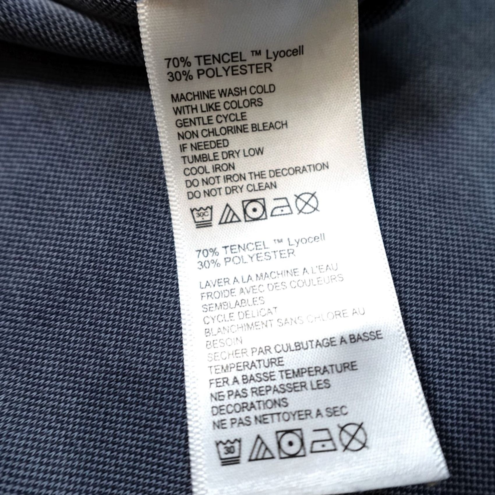 Tommy Bahama Tommy Bahama Polo Shirt 2XL Blue Solid Lyocell Polyester Polo Shirt Mens 2XL Blue Solid Size US XXL / EU 58 / 5 - 4 Thumbnail