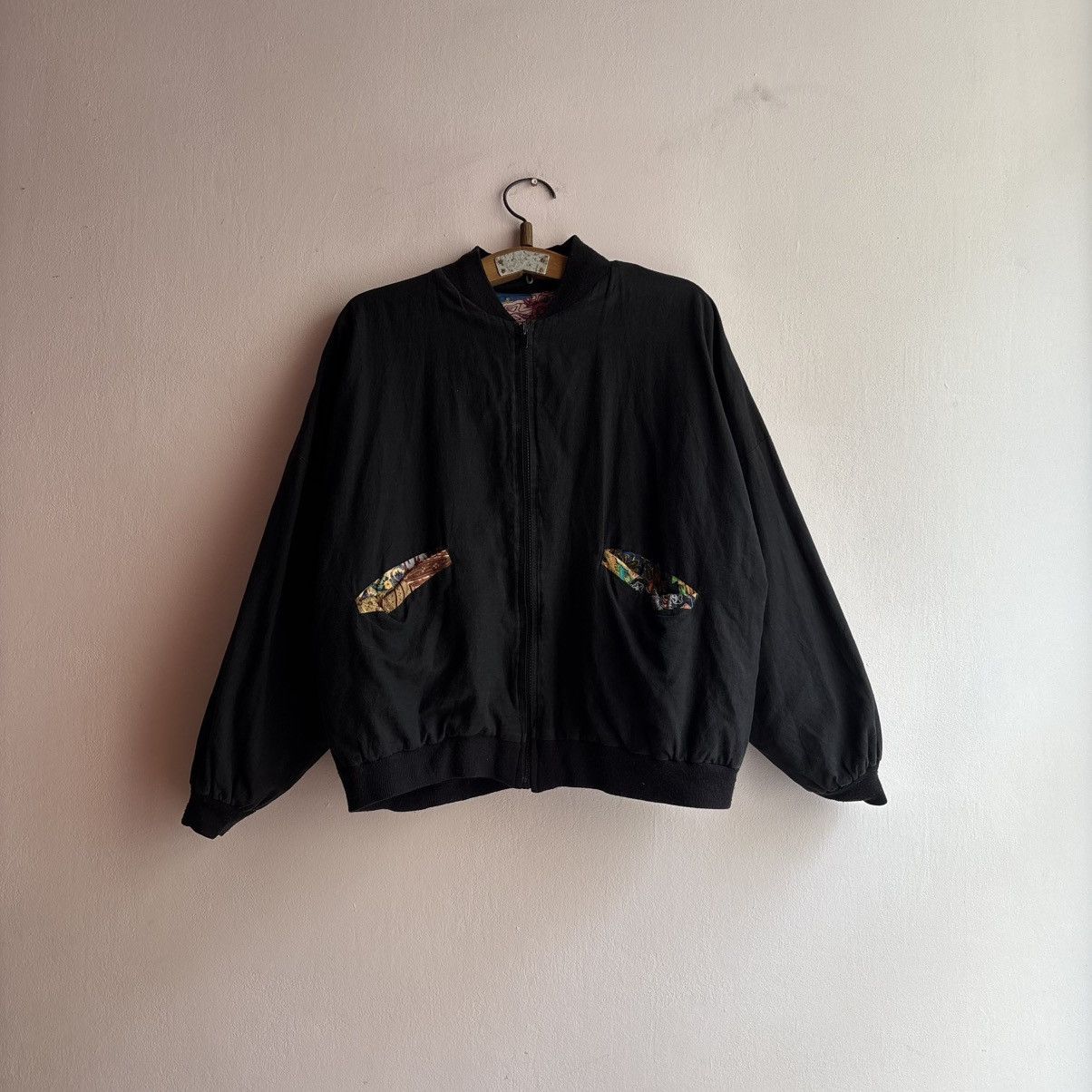 Bode Vintage 90’s Archival Patchwork Surf Bomber Jacket Boho Hipp Size US M / EU 48-50 / 2 - 8 Thumbnail