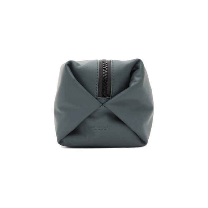 Bottega Veneta o1w1db11224 Size: OS / Convertible Wash Pouch in Dark Green Size ONE SIZE - 2 Thumbnail