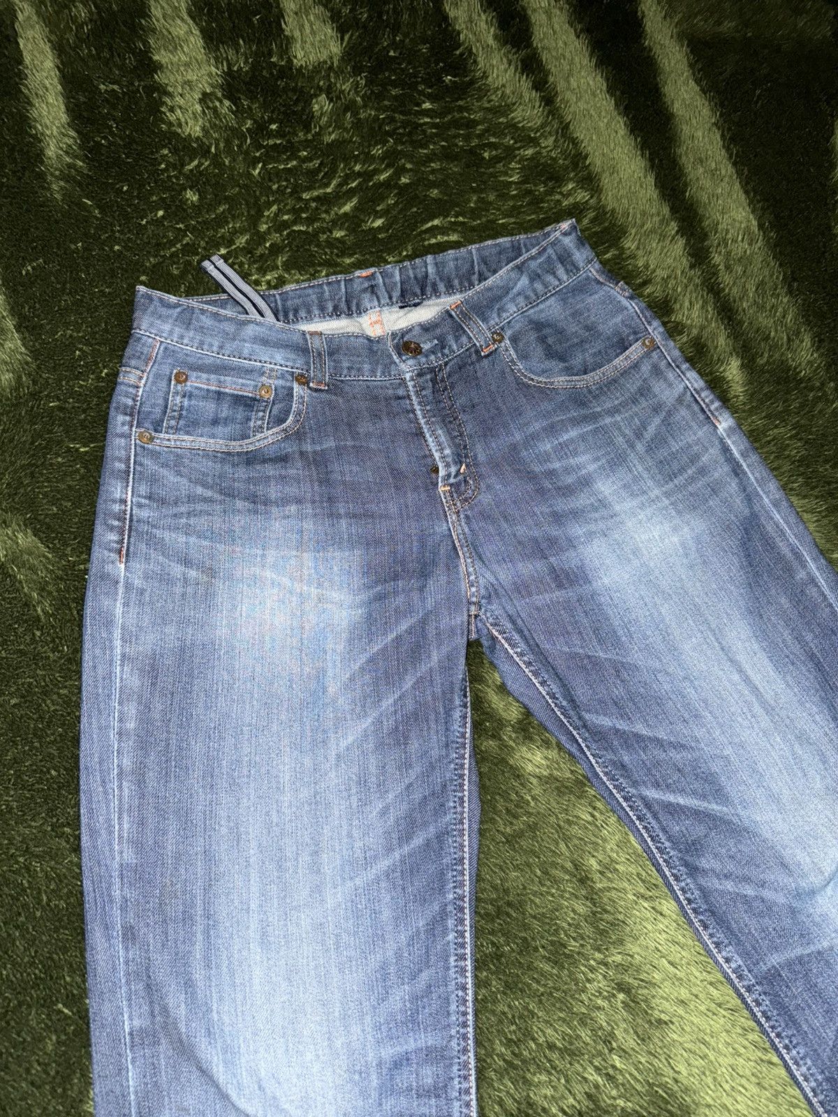 Levi's Levis Red tap cotton blended relaxed fit denim pants indigo Size US 31 - 4 Thumbnail