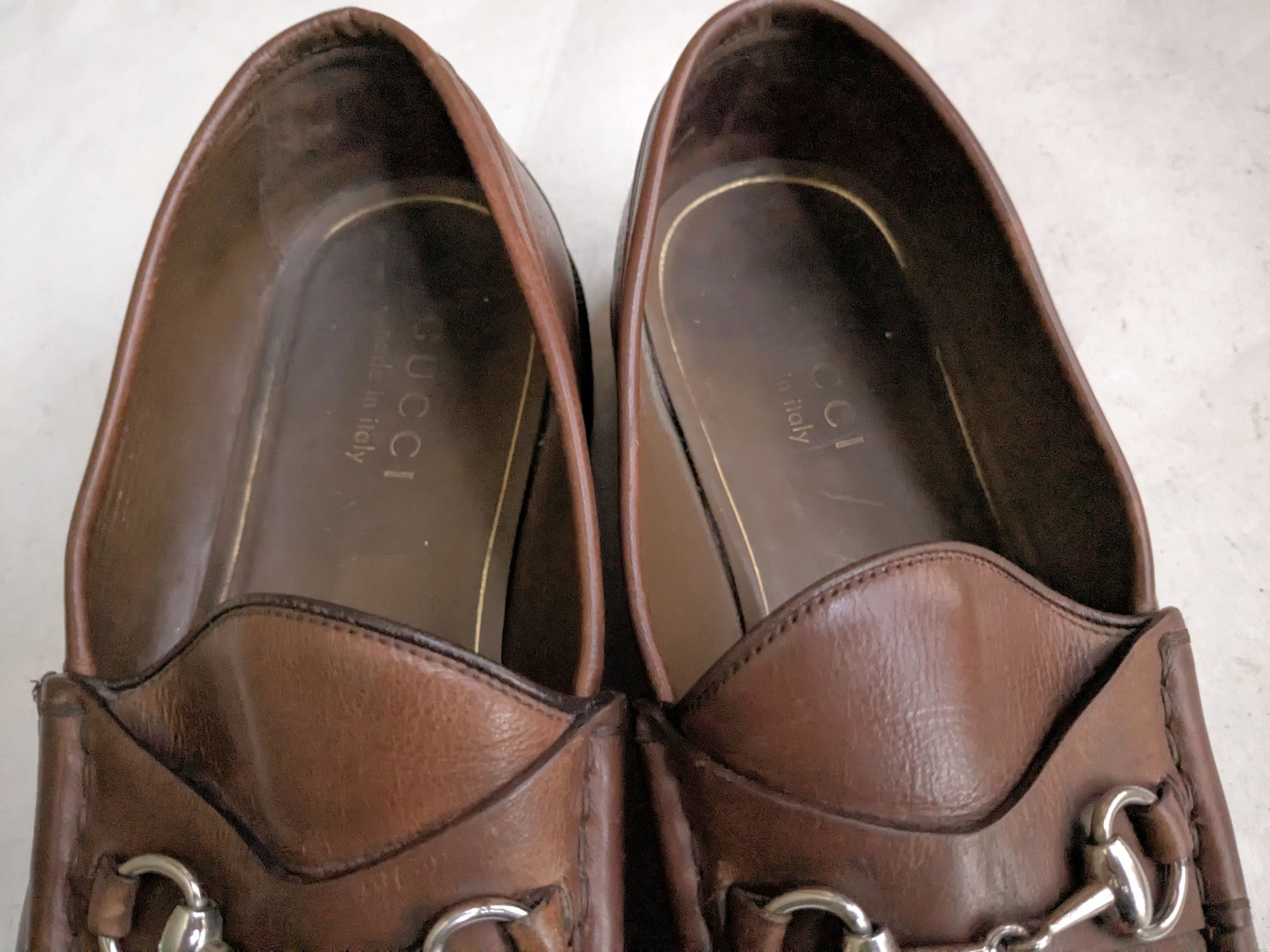 Gucci Gucci Horsebit Driving Loafers Brown Leather 10 Buckle Size US 10 / EU 43 - 3 Thumbnail
