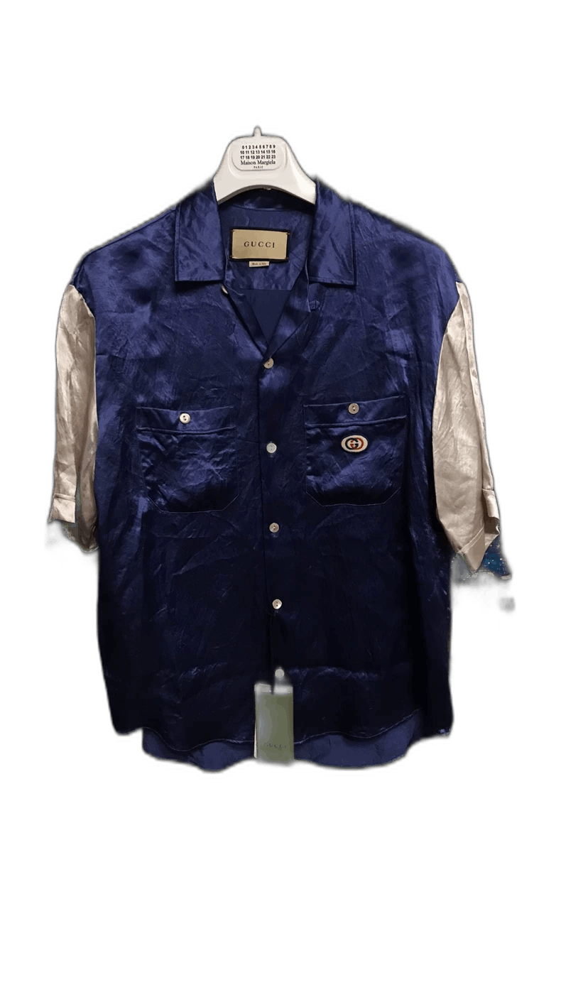 Gucci Short Sleeve Shirt with Embroidery-2505
