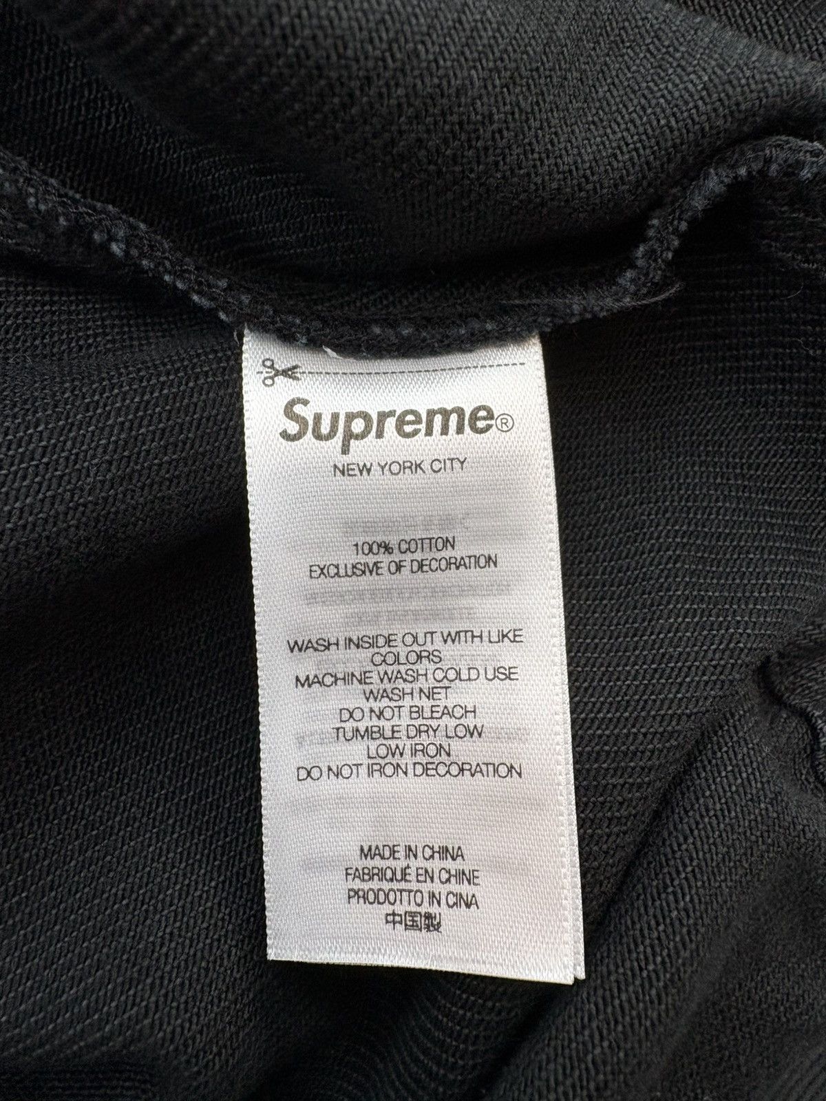 Supreme Supreme “Arc Denim” Coaches Jacket (SS25) (BLACK) Size US M / EU 48-50 / 2 - 4 Thumbnail