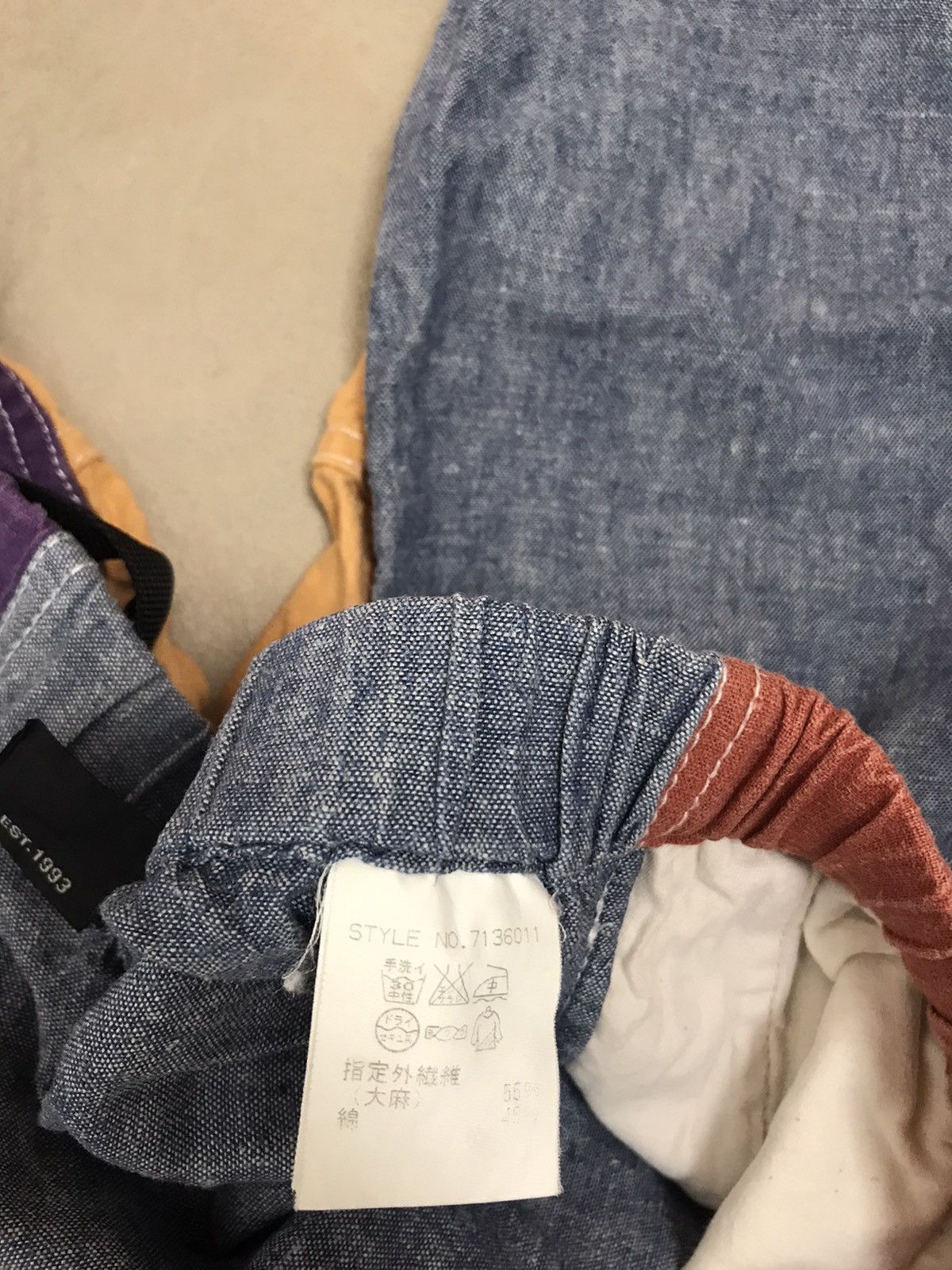 Manastash Manatash Hemp Multicolor Quarter Pant Size US 32 / EU 48 - 5 Thumbnail
