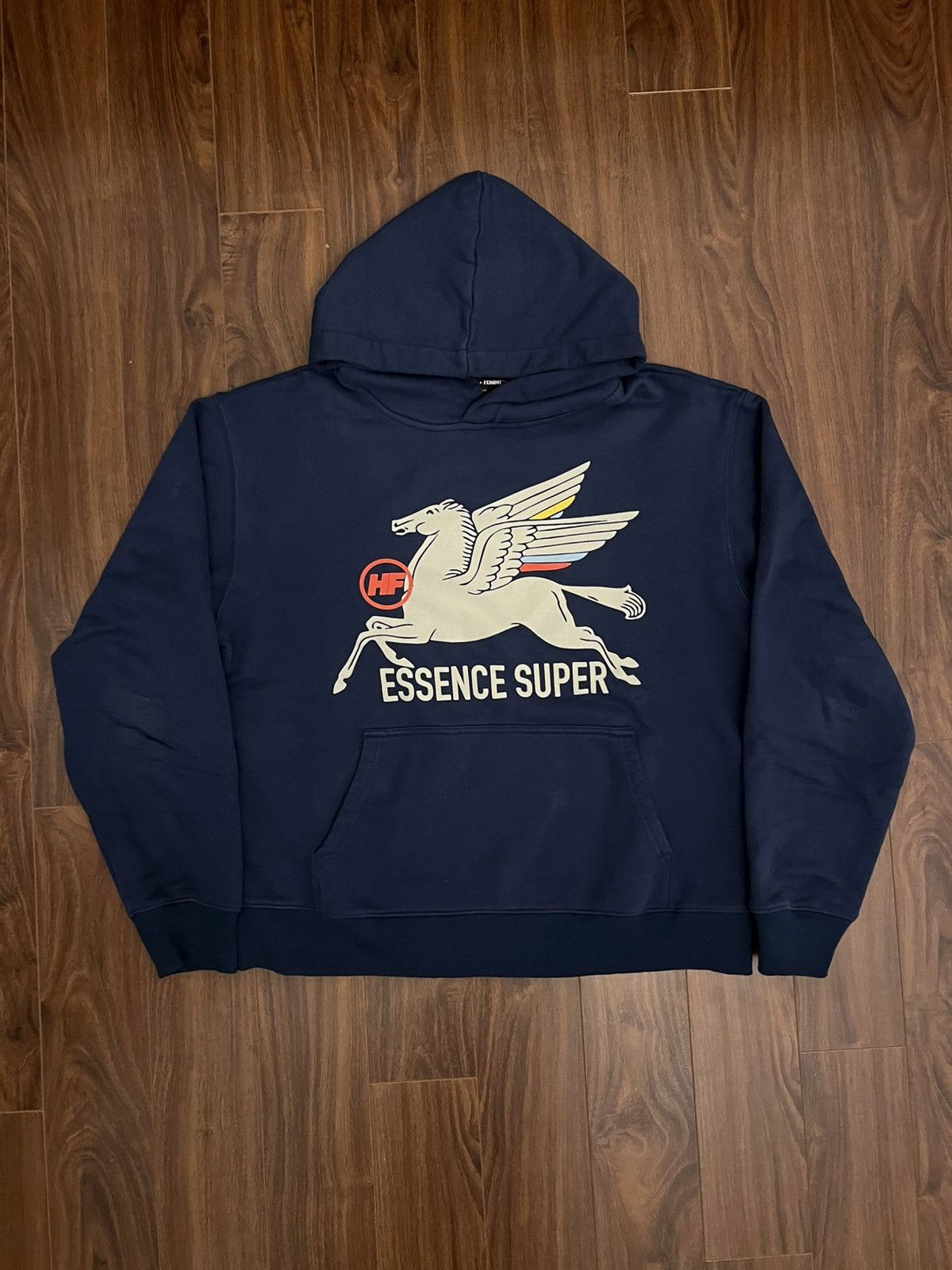 Homme + Femme La Homme + Femme LA “ESSENCE SUPER” Pegasus Print Hoodie Size US M / EU 48-50 / 2 - 1 Thumbnail