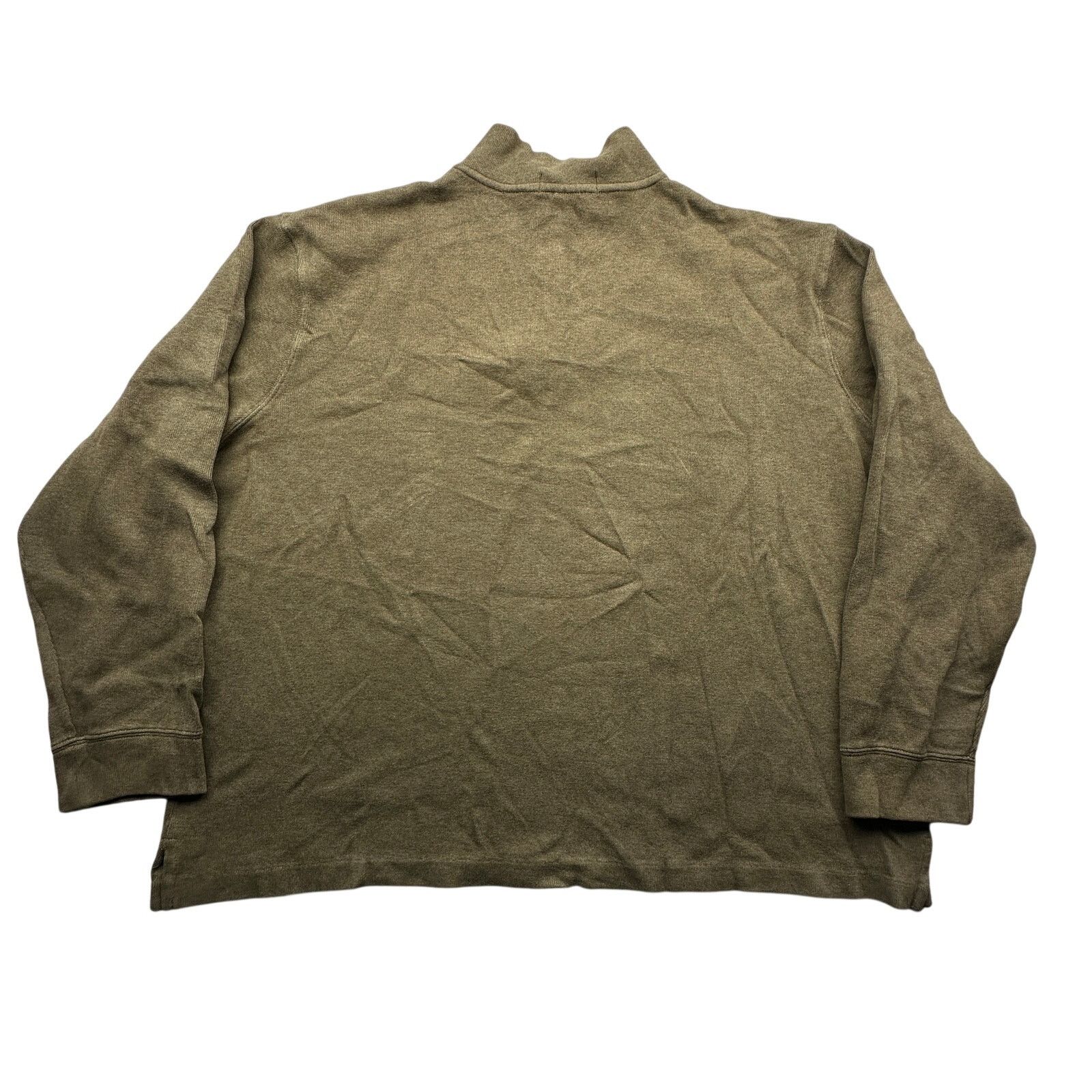 Polo Ralph Lauren Polo by Ralph Lauren Olive Green Red Pony Sweater Mens XXL Size US XXL / EU 58 / 5 - 2 Thumbnail