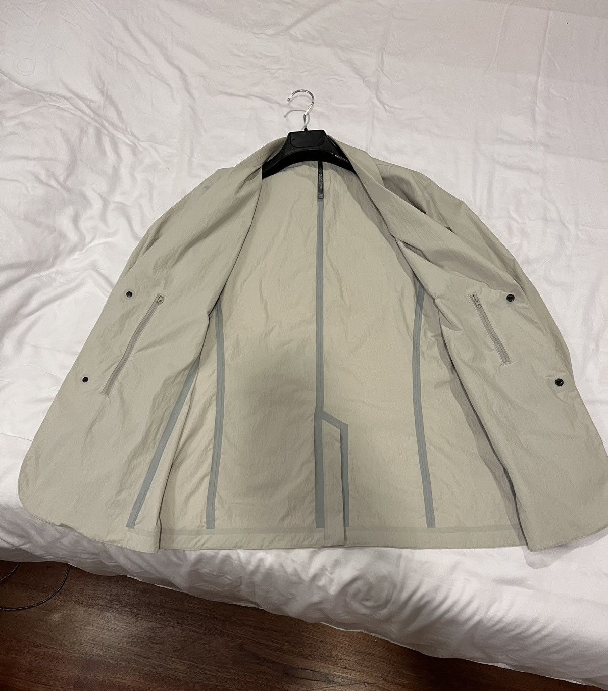 Veilance Arc’teryx Veilance Gray Blazer Spere LT Size 40R - 4 Thumbnail