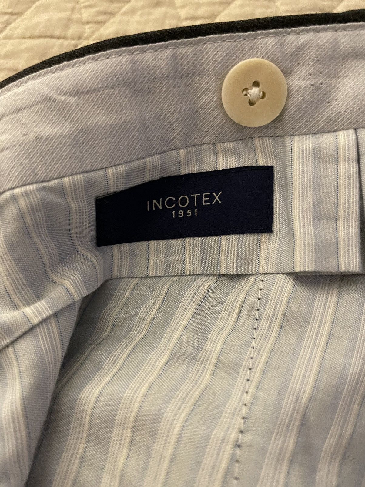 Incotex Super 120's Wool Twill Trouser Size US 38 / EU 54 - 9 Thumbnail