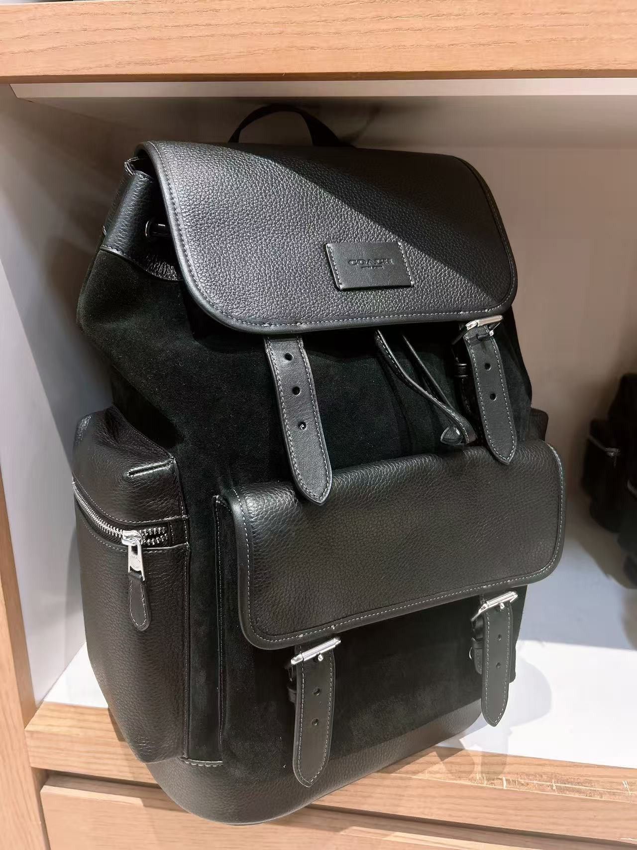 Coach NWT Coach MEN's Sprint Backpack CCG12 suede 2025 Fall🔥🔥 Size ONE SIZE - 4 Thumbnail