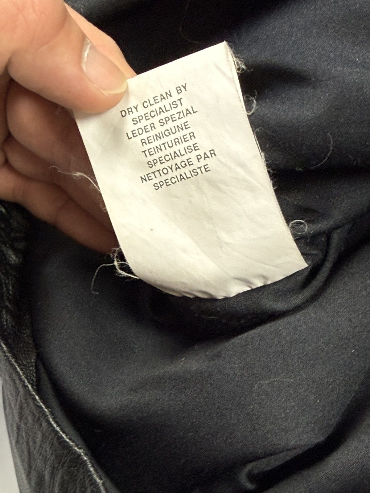 Japanese Brand × Vintage Vintage Black Leather Jacket Size US XL / EU 56 / 4 - 8 Thumbnail