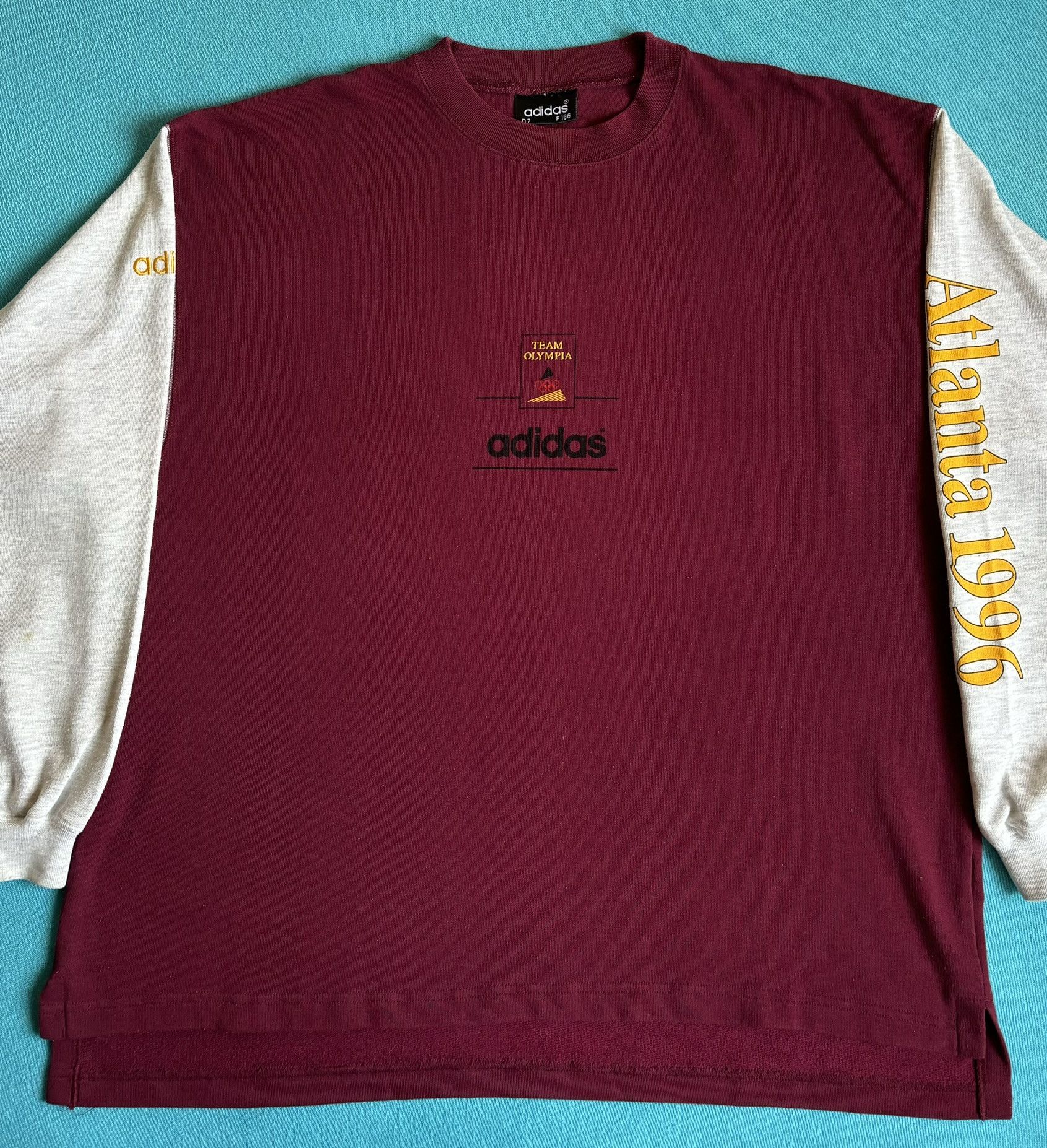Adidas Team Olympia Adidas Atlanta 1996 sweatshirt size XXL Size US XXL / EU 58 / 5 - 6 Thumbnail
