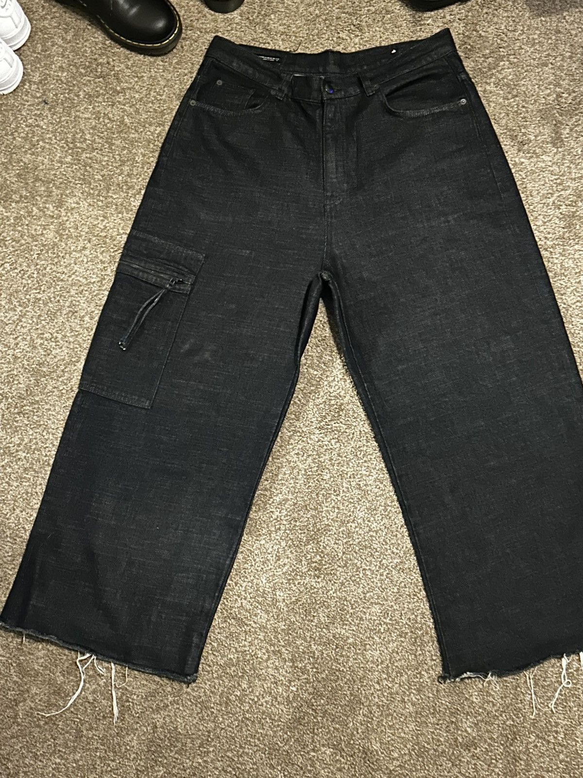 Zara Zara baggy wide leg jean Size US 34 / EU 50 - 2 Thumbnail