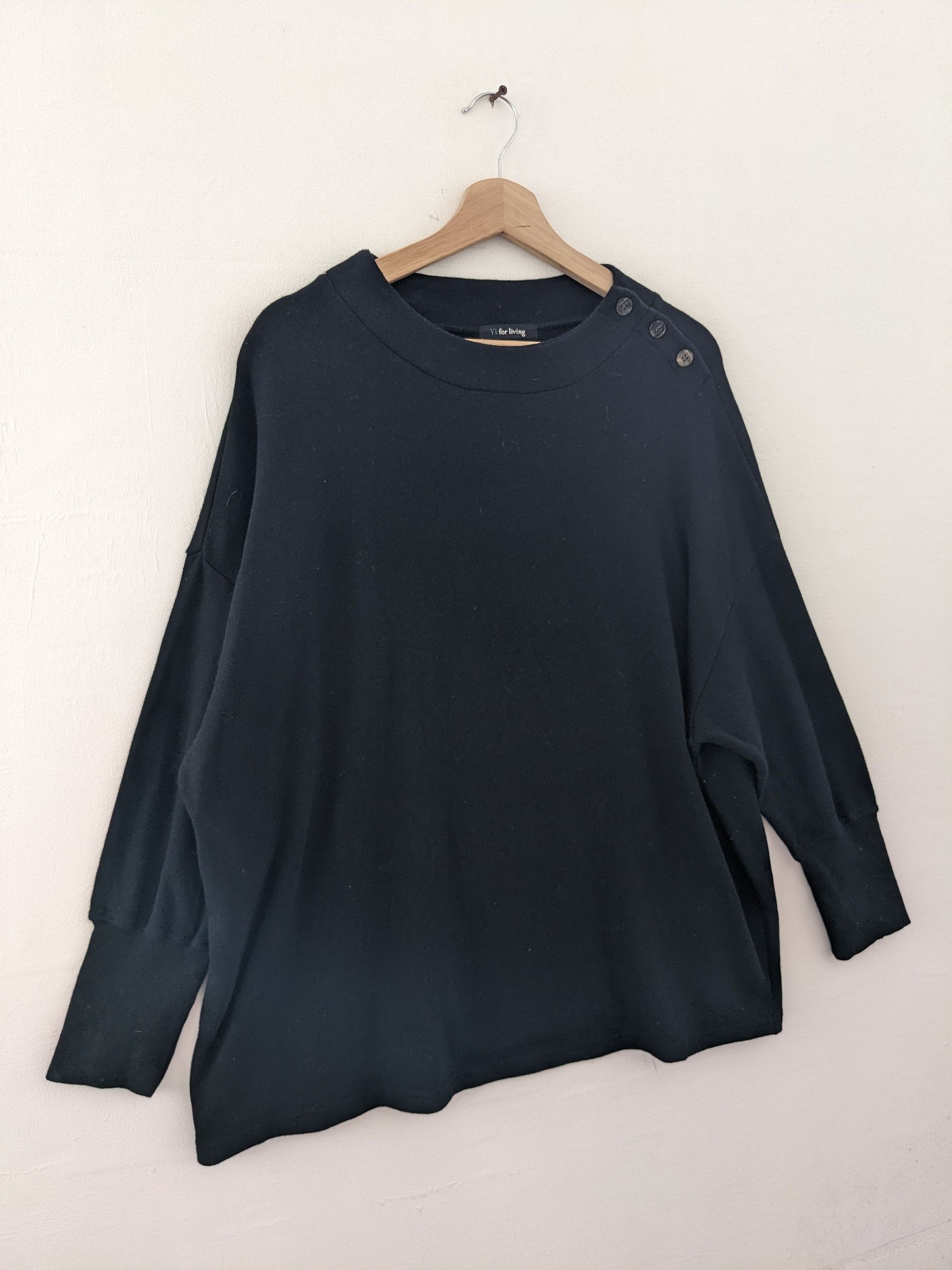 Y's × Yohji Yamamoto ys For Living by Yohji Yamamoto Baggy Sweater Size US M / EU 48-50 / 2 - 3 Thumbnail