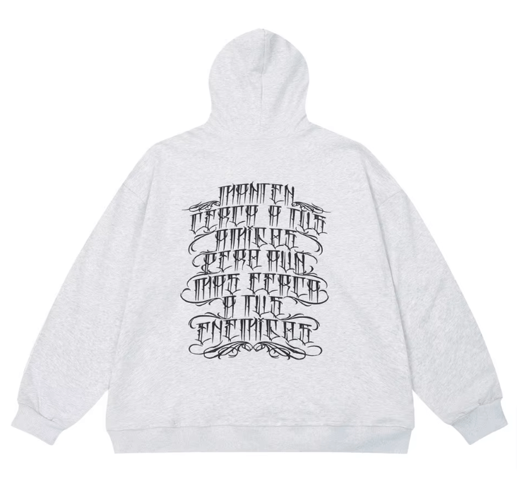 Japanese Brand × Vintage "Scripts fit-L" Hoodie Size US L / EU 52-54 / 3 - 1 Thumbnail