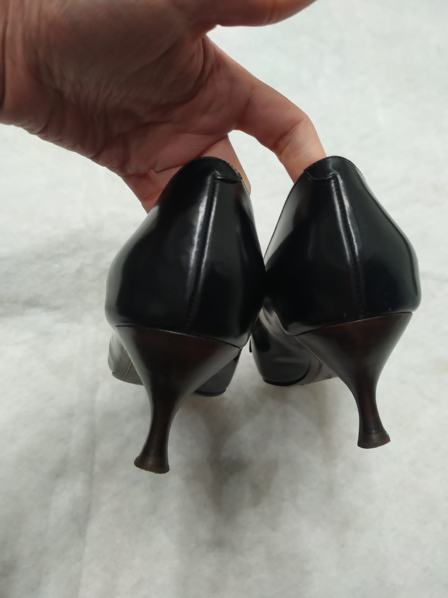 Marc Jacobs Black formal leather heels Marc Jacobs leather US 8 / 38,5 Size US 7.5 / IT 37.5 - 3 Thumbnail