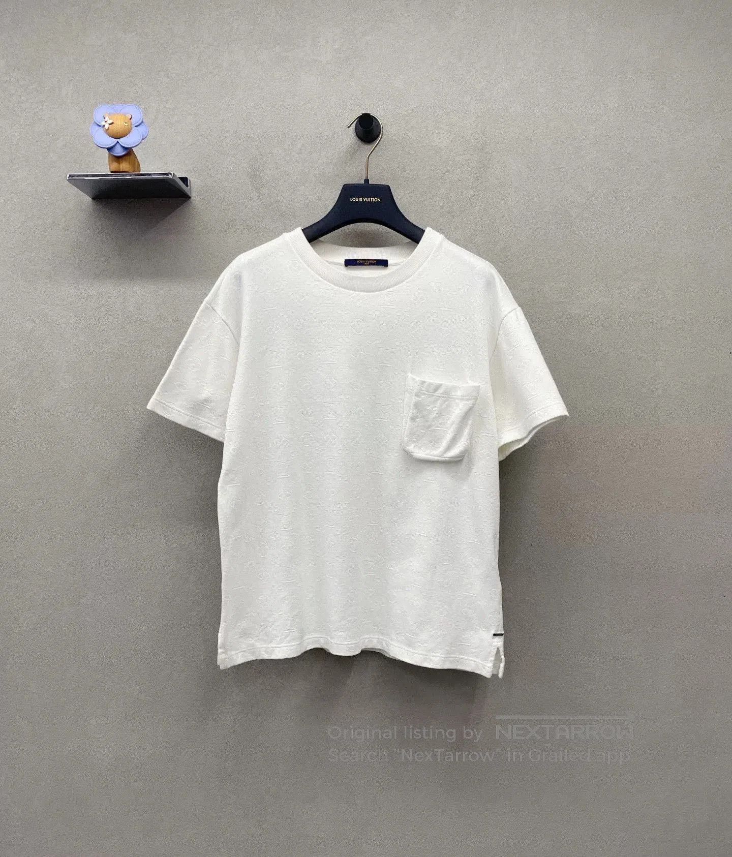 Louis Vuitton LV Monogram White Pocket Short Sleeve XS. Size US XS / EU 42 / 0 - 1 Thumbnail