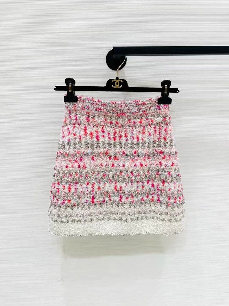 Chanel Chanel Waterfall series braided skirt Size 42" / US 20 - 1 Thumbnail