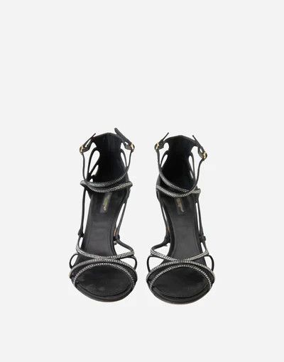 Dolce & Gabbana o1y0925 Ankle Strap Sandals in Black Size US 8.5 / IT 38.5 - 5 Thumbnail