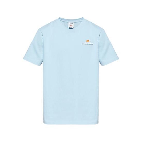 Casablanca CASABLANCA Men T-Shirts JTS 001 07 PALBL BLUE Size US S / EU 44-46 / 1 - 1 Thumbnail