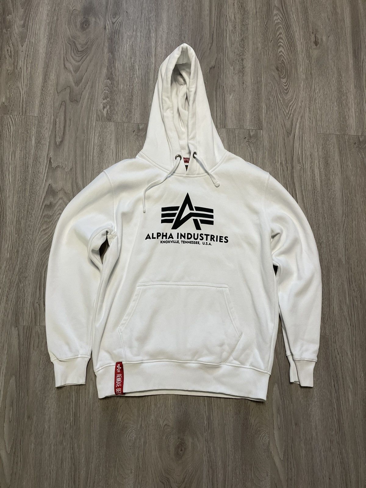 Alpha industries hoodie white hotsell