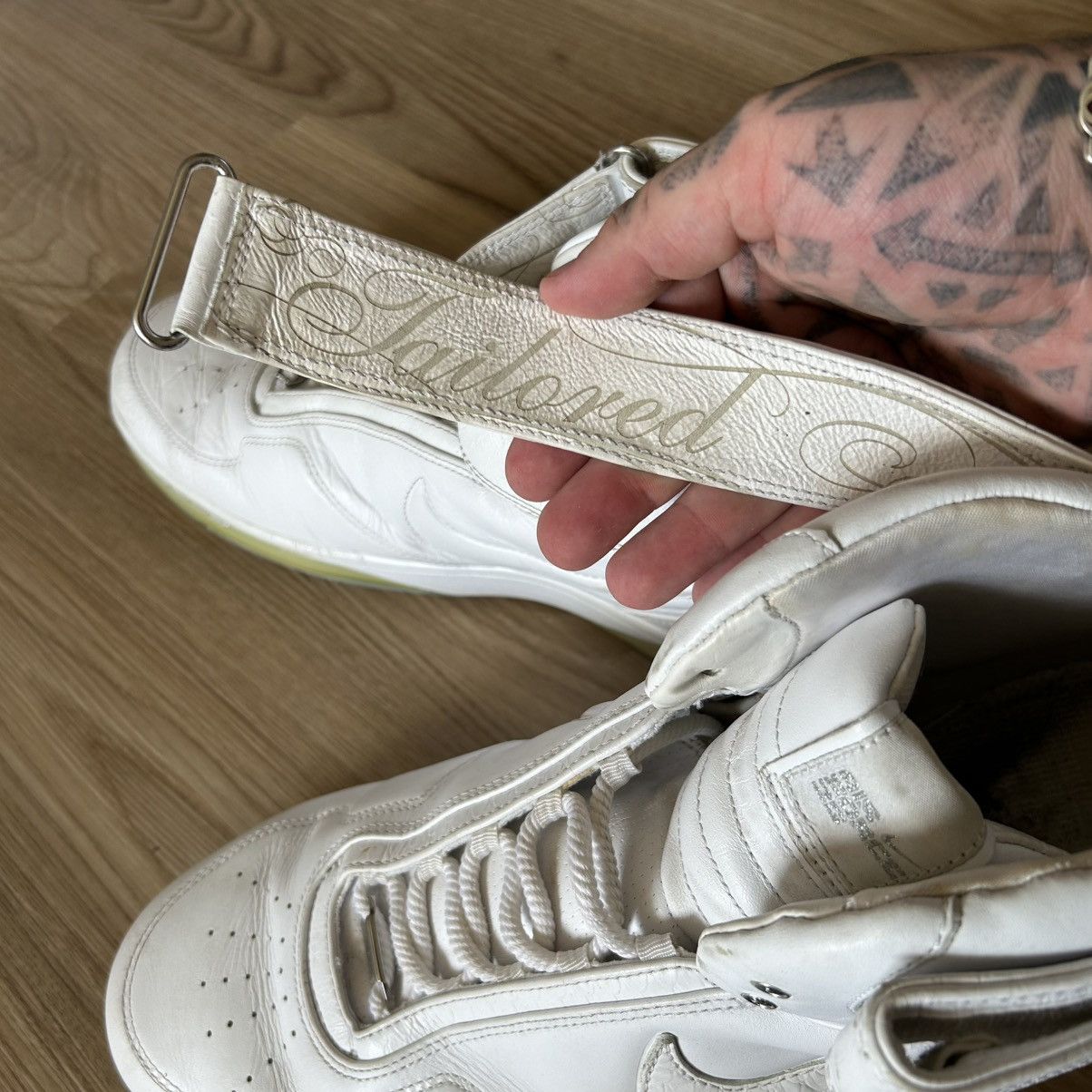 Nike 2006 Nike AF 25 Triple White Size 17 Size US 15 / EU 48 - 10 Thumbnail
