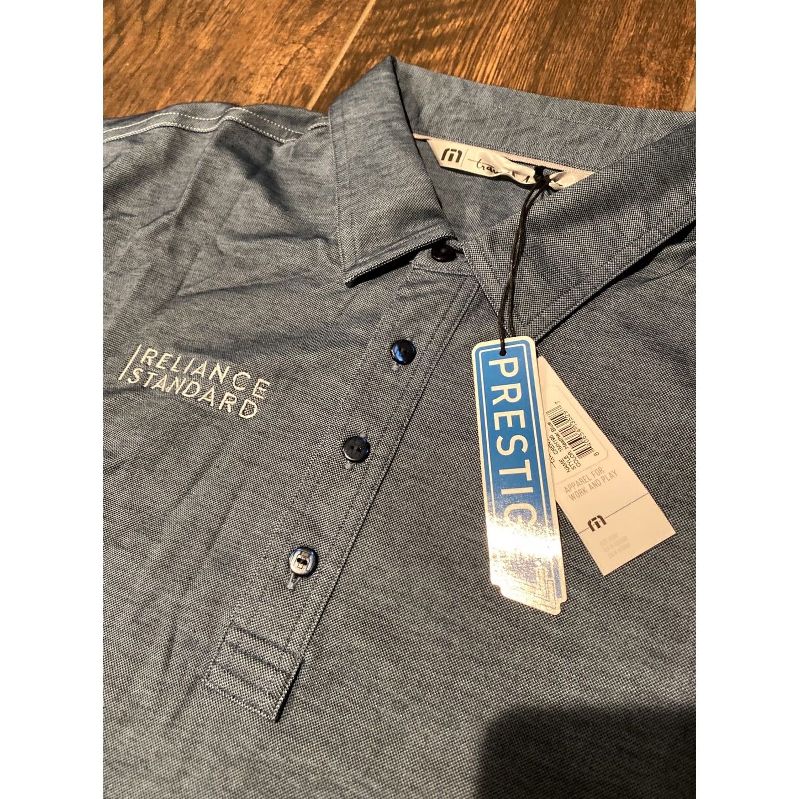 TravisMathew Travis Mathew Polo Shirt Golf Short Sleeve Blue L Mens Regular Size US L / EU 52-54 / 3 - 4 Thumbnail
