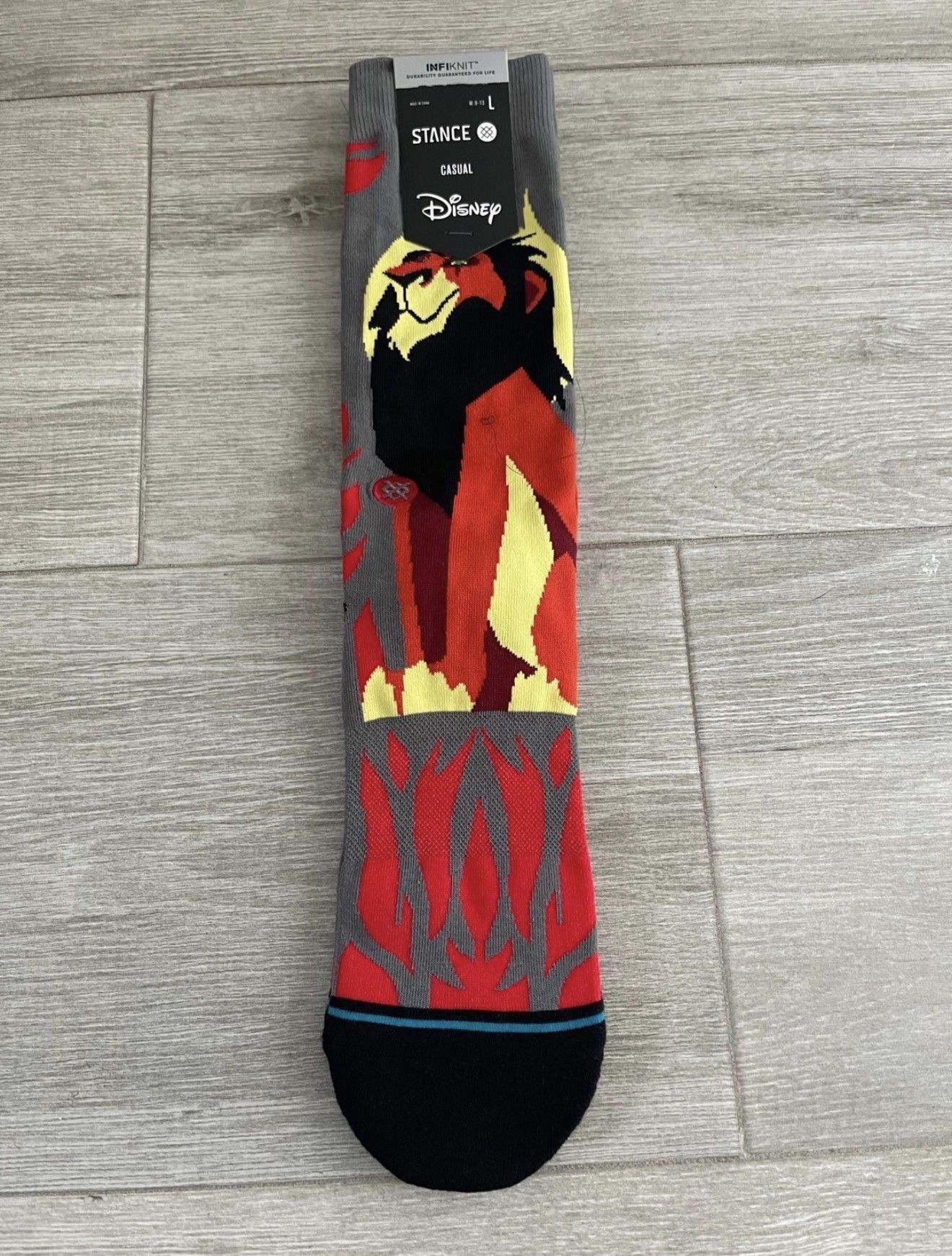 Stance Socks Stance Disney Villains Infiknit Crew Socks Box Set Sz Large Size ONE SIZE - 3 Thumbnail