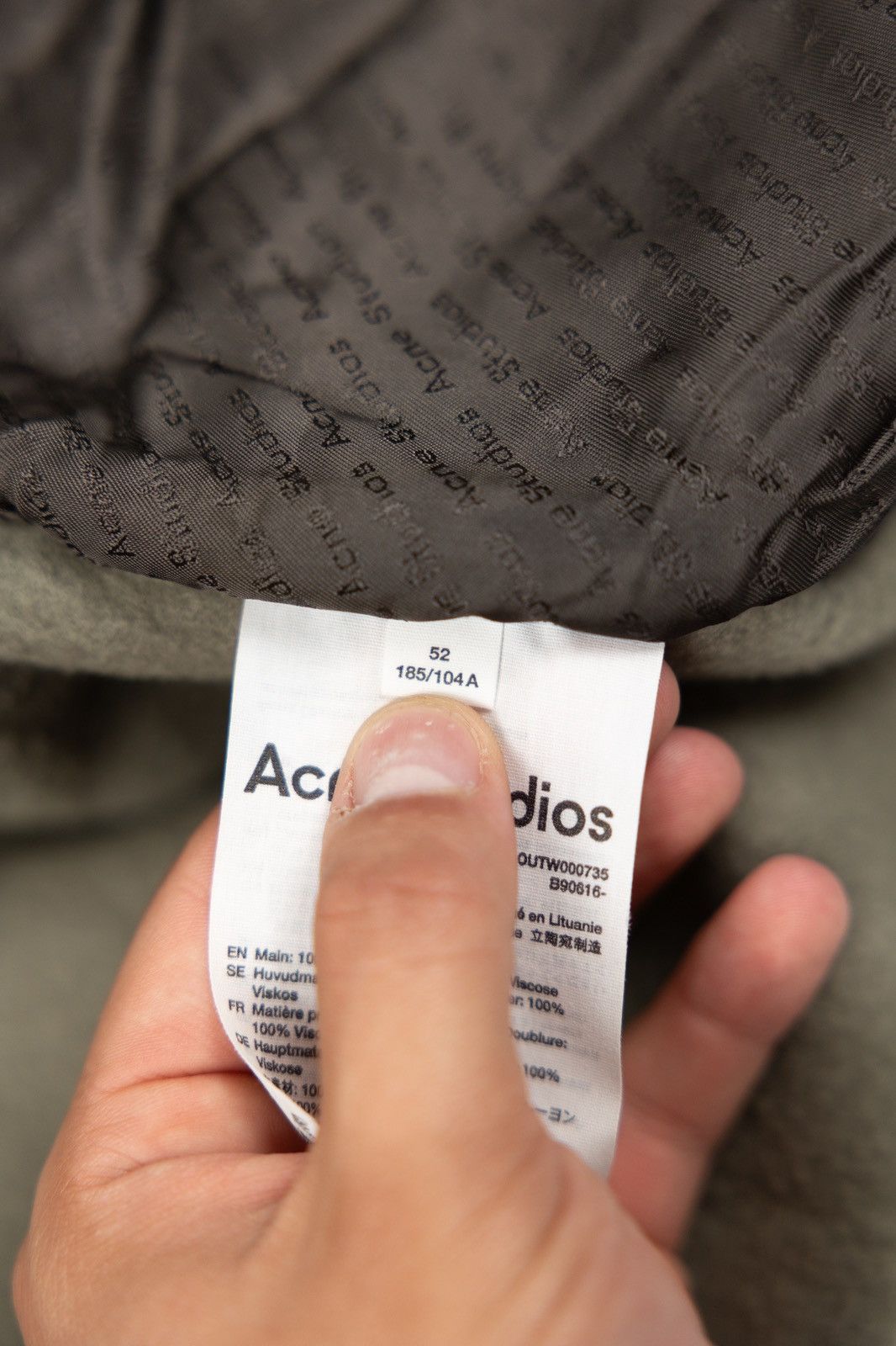 Acne Studios Acne Studios Fleece Zip Up Jacket Size US XL / EU 56 / 4 - 9 Thumbnail