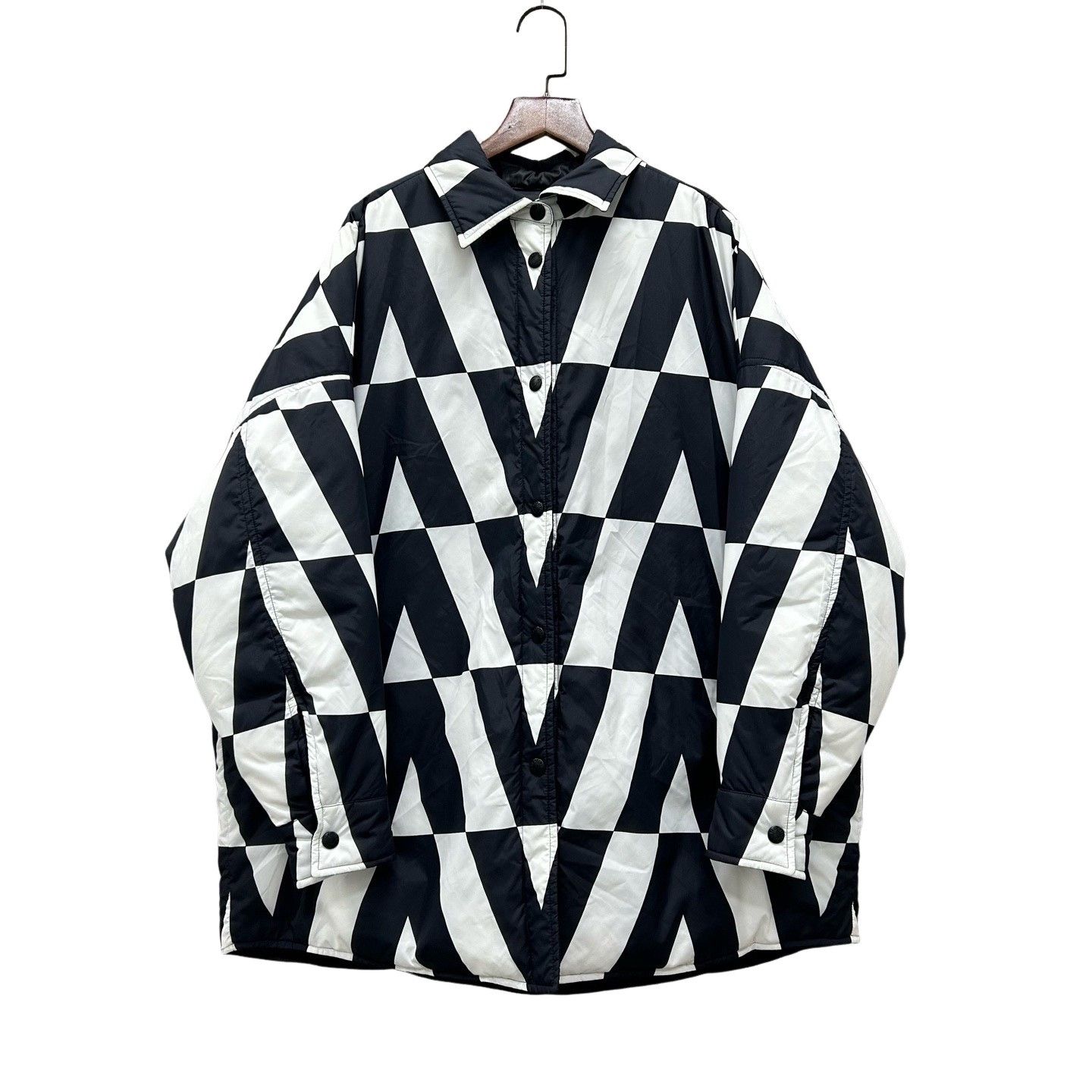 Valentino Valentino Reversible Geometric Down Jacket Size XS Size US XS / EU 42 / 0 - 1 Thumbnail