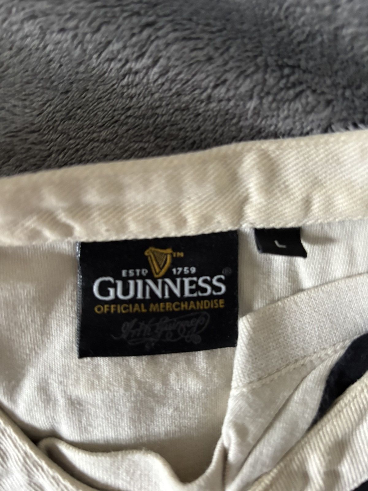 Other Guinness Official Merchandise Vintage Tee Size US L / EU 52-54 / 3 - 2 Thumbnail