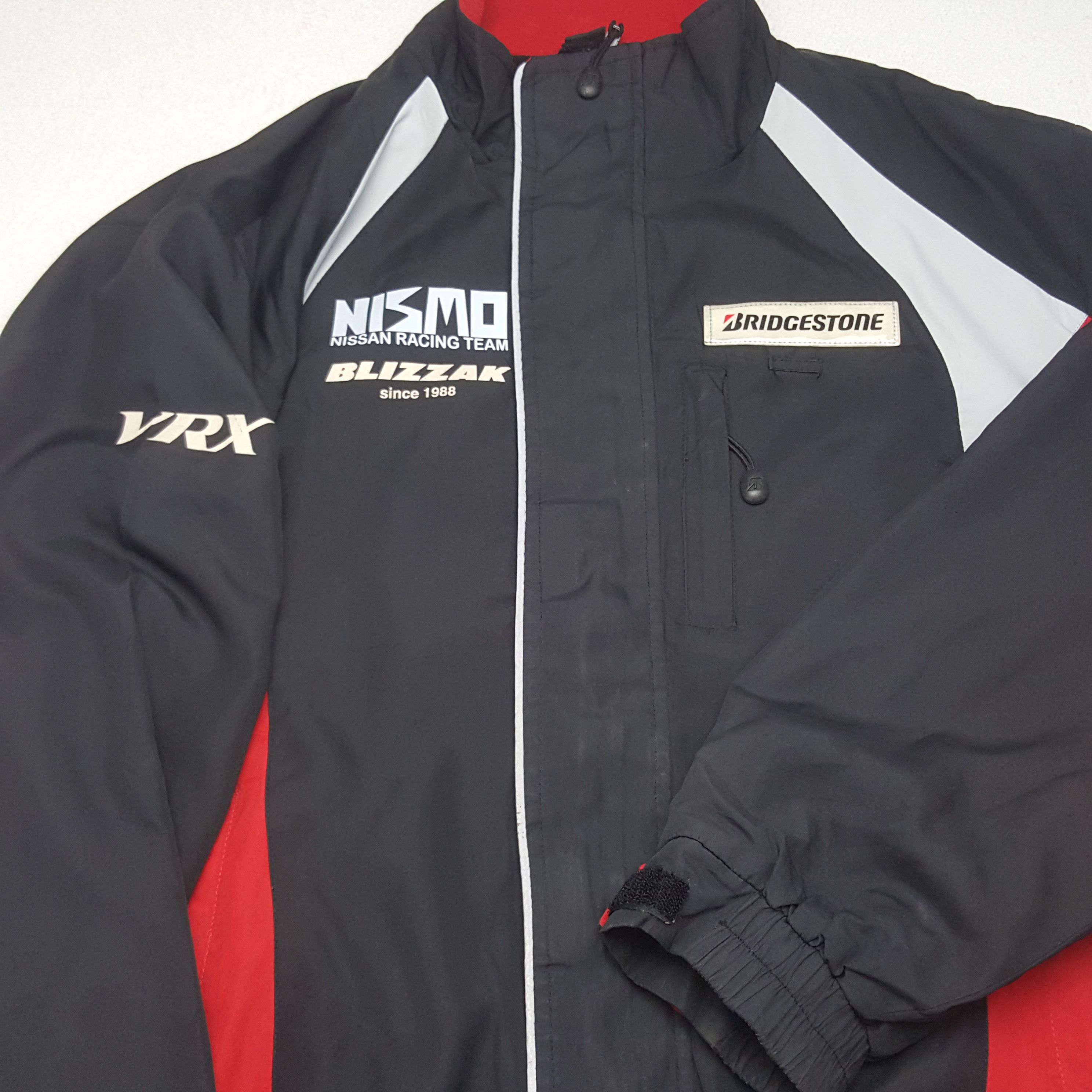 Japanese Brand × Vintage Vintage Bridgestone X Nismo Custom Worker Windbreaker Jacket Size US L / EU 52-54 / 3 - 8 Thumbnail