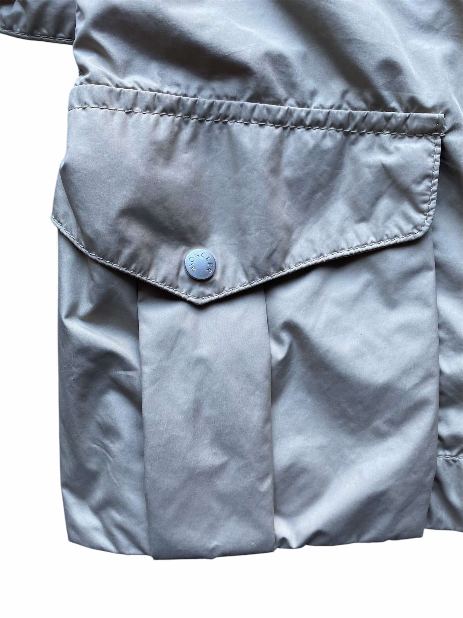 Moncler × Vintage Vintage Women Moncler Lightweight Jacket Belted Zip Lampo Size M / US 6-8 / IT 42-44 - 5 Thumbnail