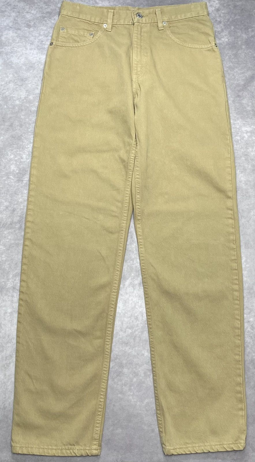 Levi's Vintage Clothing 90’s Vintage Levi Strauss 550 Denim Khaki Size US 30 / EU 46 - 1 Thumbnail