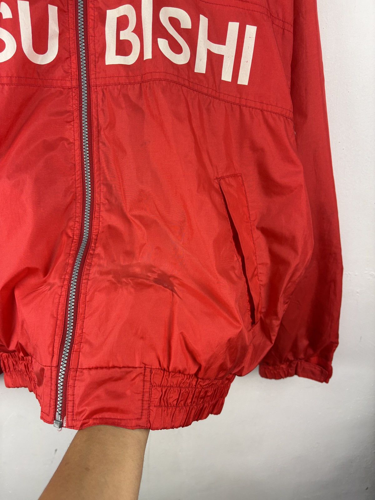 Sports Specialties × Vintage Vintage Misubishi Ralli Art Nylon Jacket JDM Motorsport Size US XL / EU 56 / 4 - 9 Thumbnail
