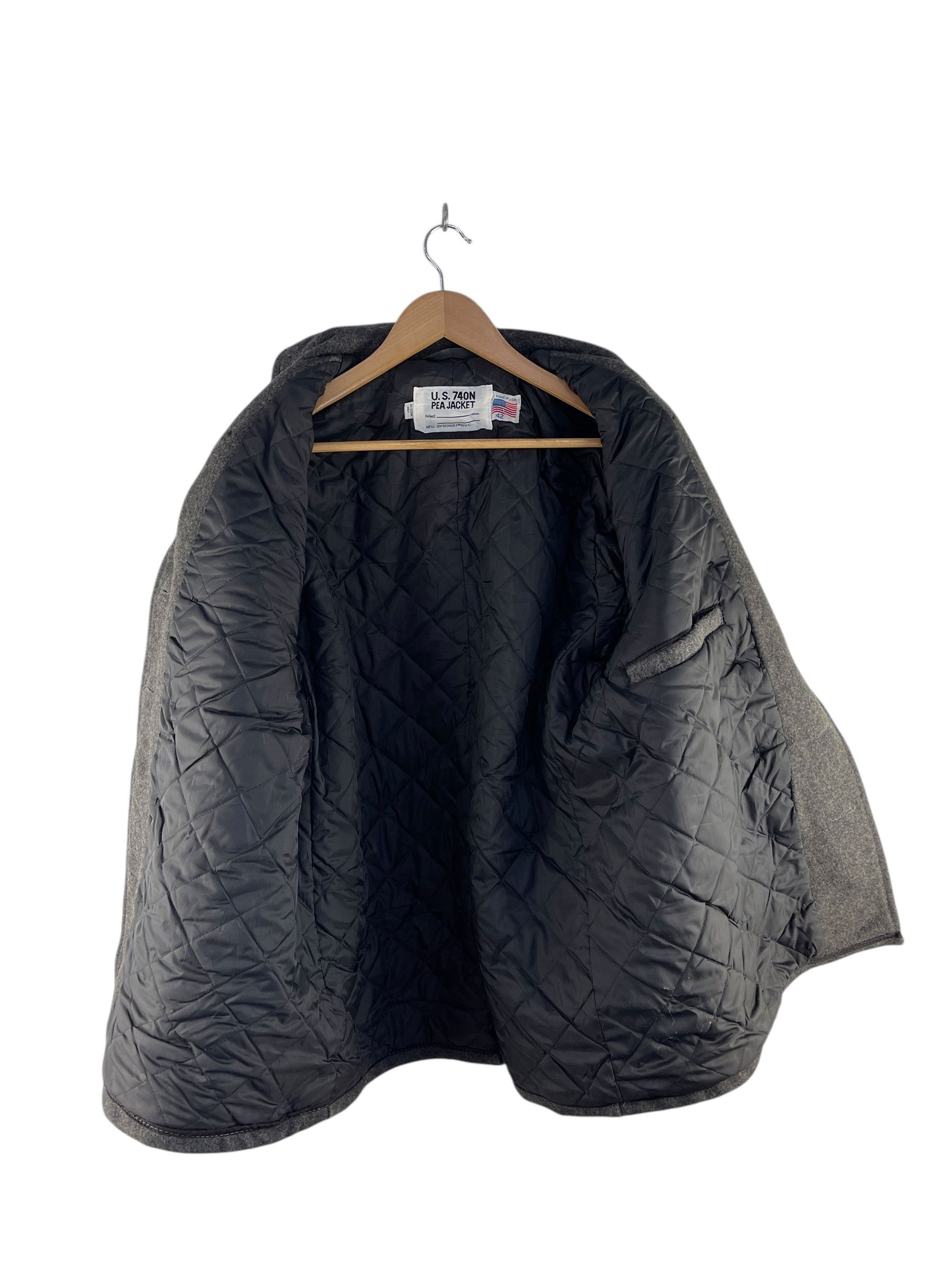 Schott Vintage U.S 740S SCHOTT Pea Jacket Size M / US 6-8 / IT 42-44 - 3 Thumbnail