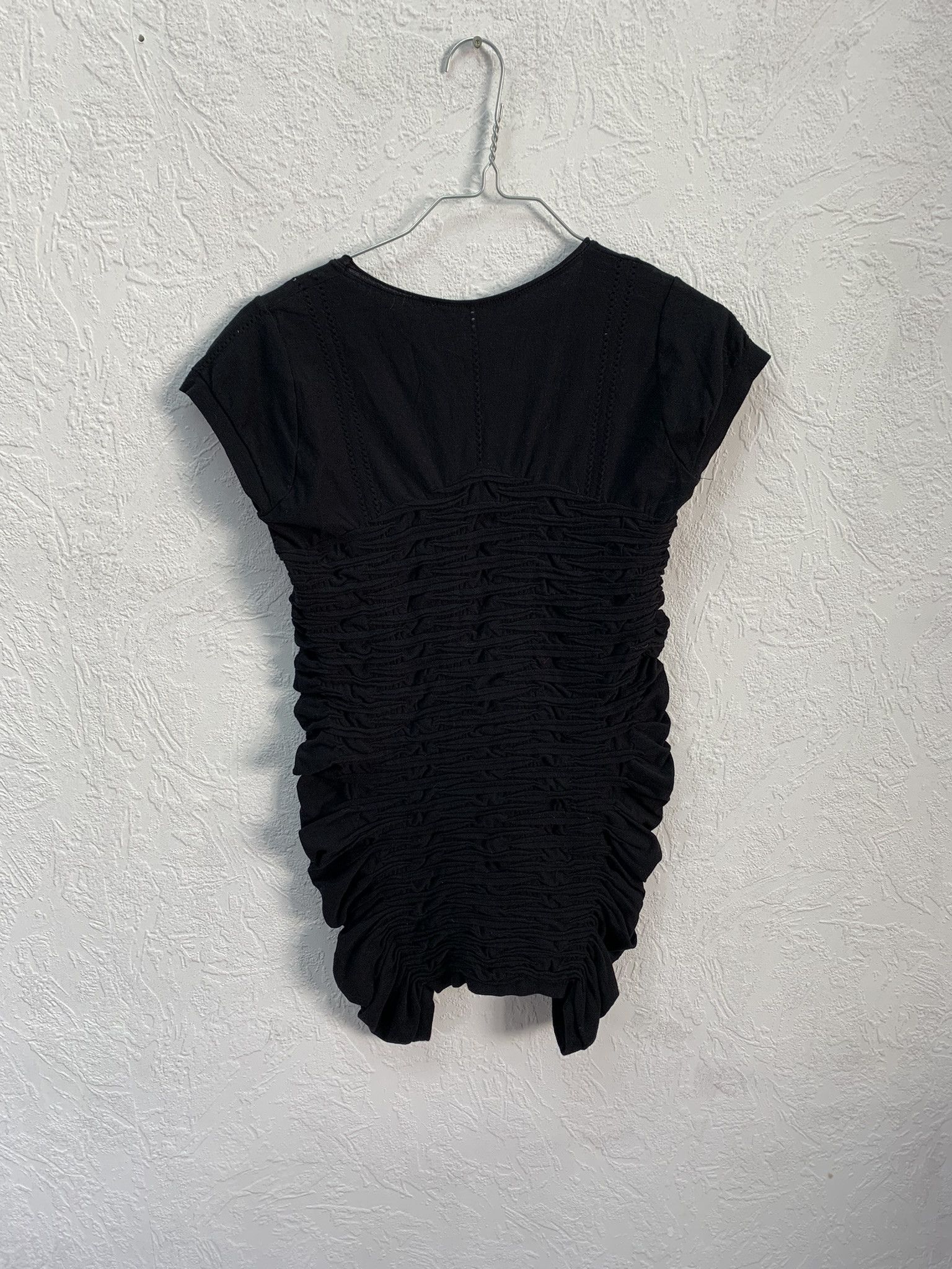 Marithe + Francois Girbaud Marithe Francois Girbaud avantgarde mini pleated dress Sz 2 Size S / US 4 / IT 40 - 7 Thumbnail
