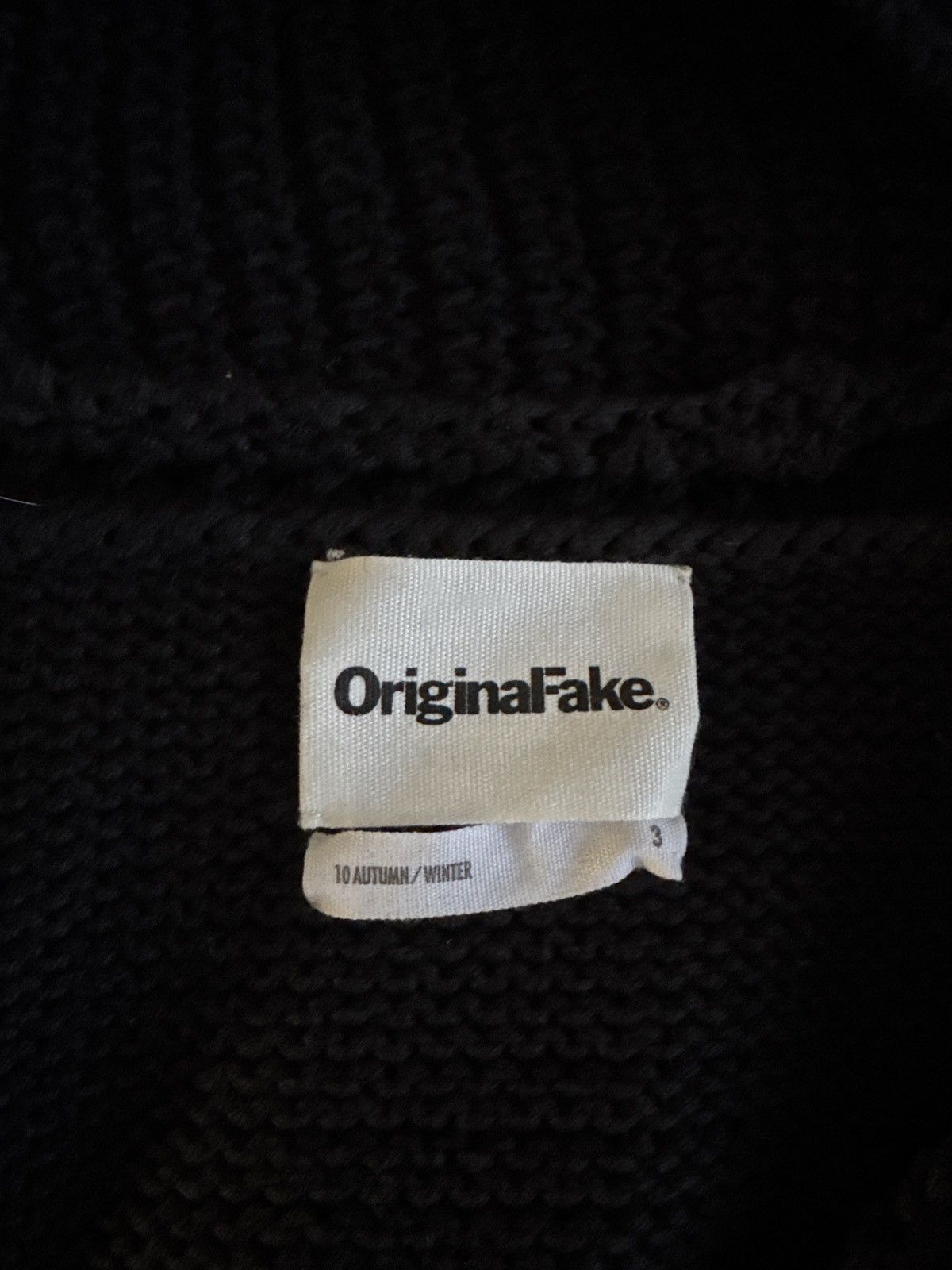 Original Fake Original Fake Cardigan Size US M / EU 48-50 / 2 - 3 Thumbnail