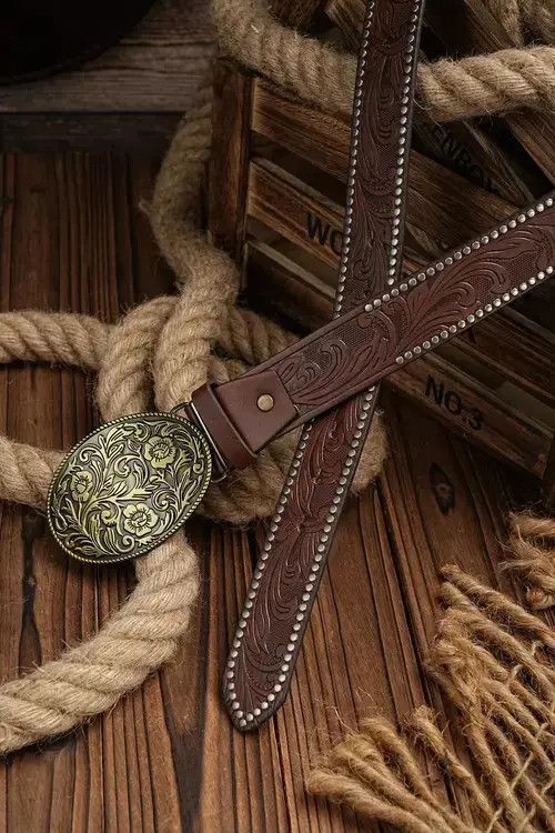 Designer 120cm Natural Belt Size ONE SIZE - 4 Thumbnail