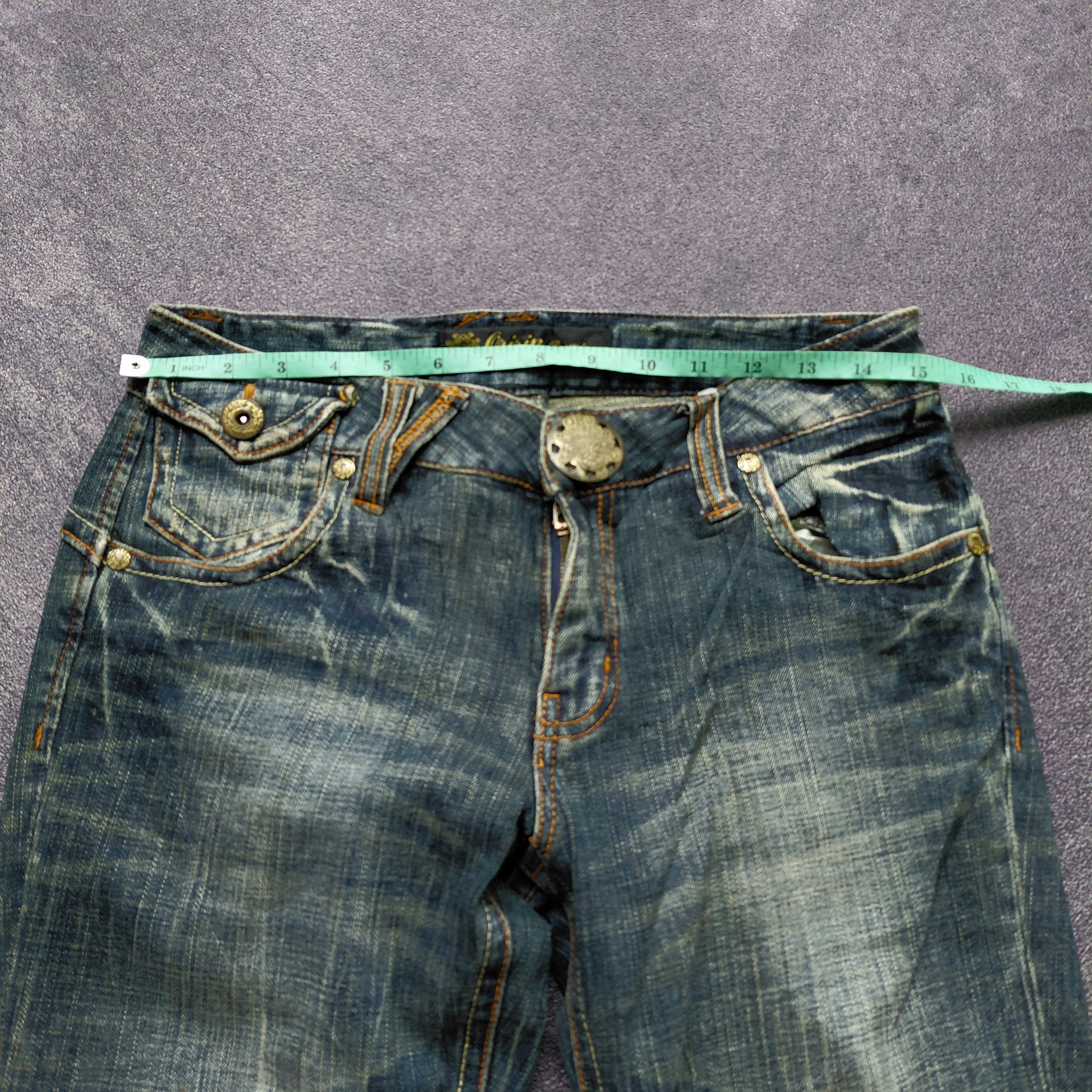 Tornado Mart Vintage Y2K Orrin Denim Flare Pants Size US 30 / EU 46 - 8 Thumbnail
