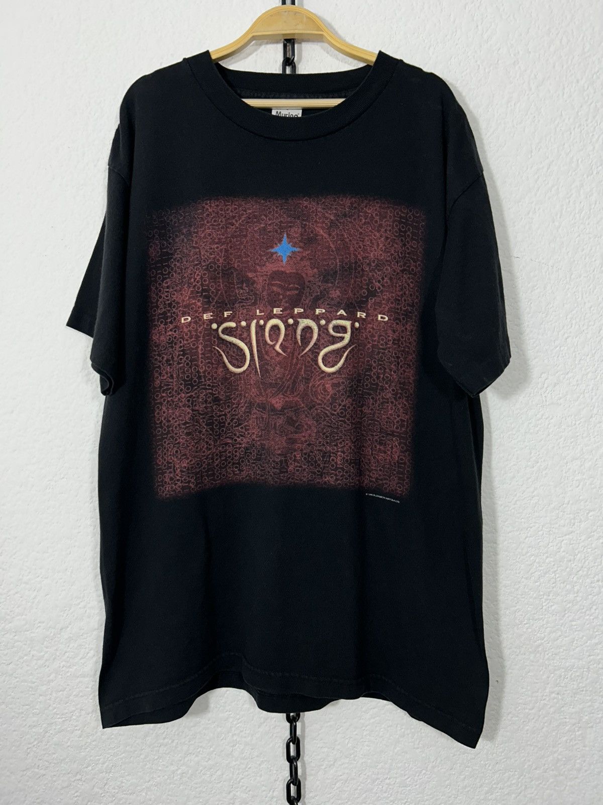 Band Tees × Vintage 1996 Def Leppard Slang | Grailed