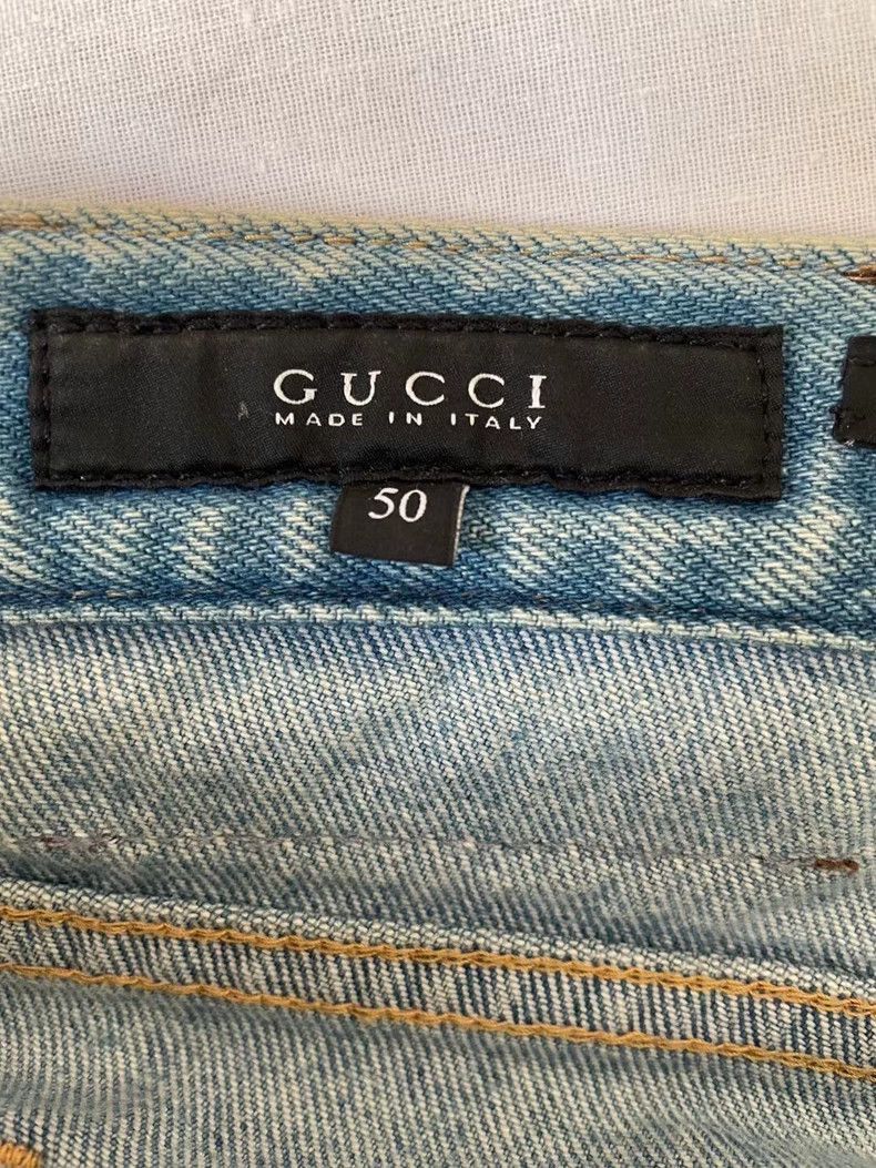 Gucci Gucci Splatter Denim Pants Size 50-2505 Size US 44 / EU 60 - 3 Thumbnail