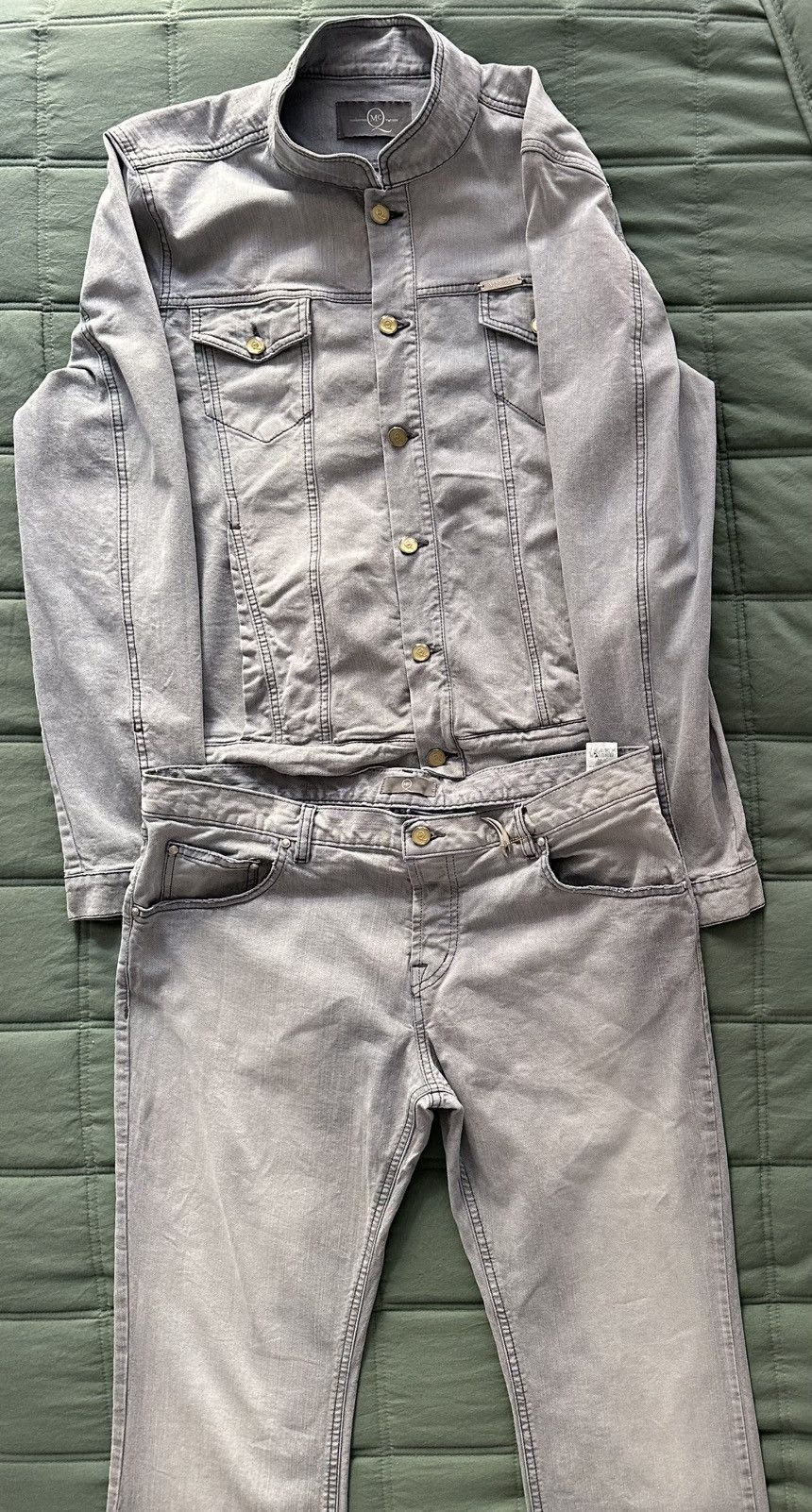 Alexander McQueen Alexander Mcqeen Denim set Size 46L - 1 Thumbnail