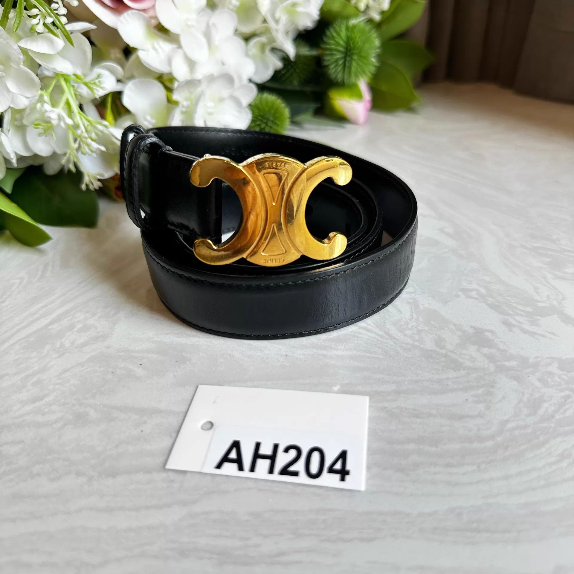 Celine Celine Classic Belt 75 Near Mint AH204 Size ONE SIZE - 1 Thumbnail