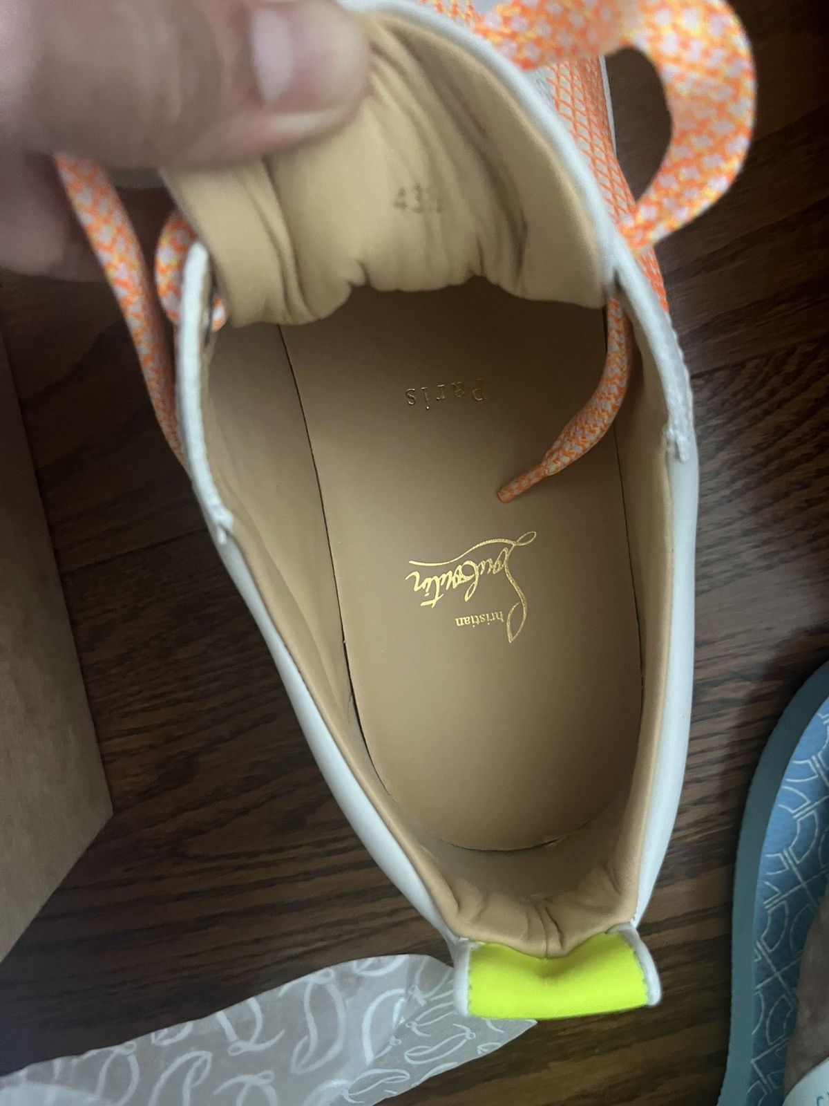 Christian Louboutin NIB $1095 Christian Louboutin Fun Louis Junior Sneakers Size US 10.5 / EU 43-44 - 2 Thumbnail