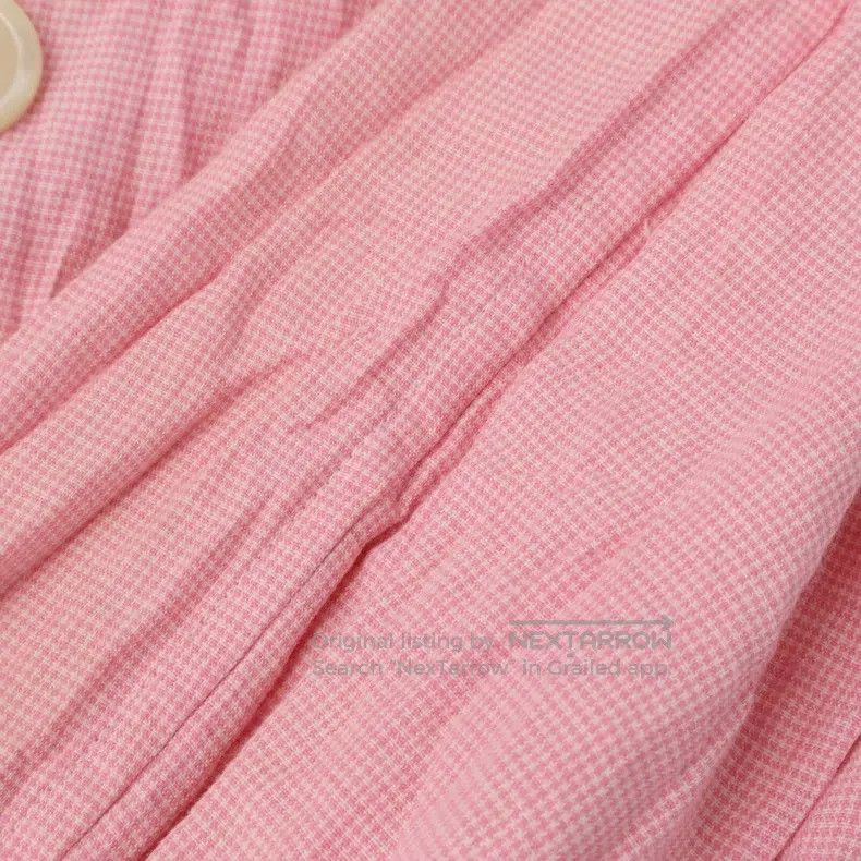 Comme des Garcons Comme Des Garcons Pink Double-Breasted Jacket Size US XS / EU 42 / 0 - 5 Thumbnail