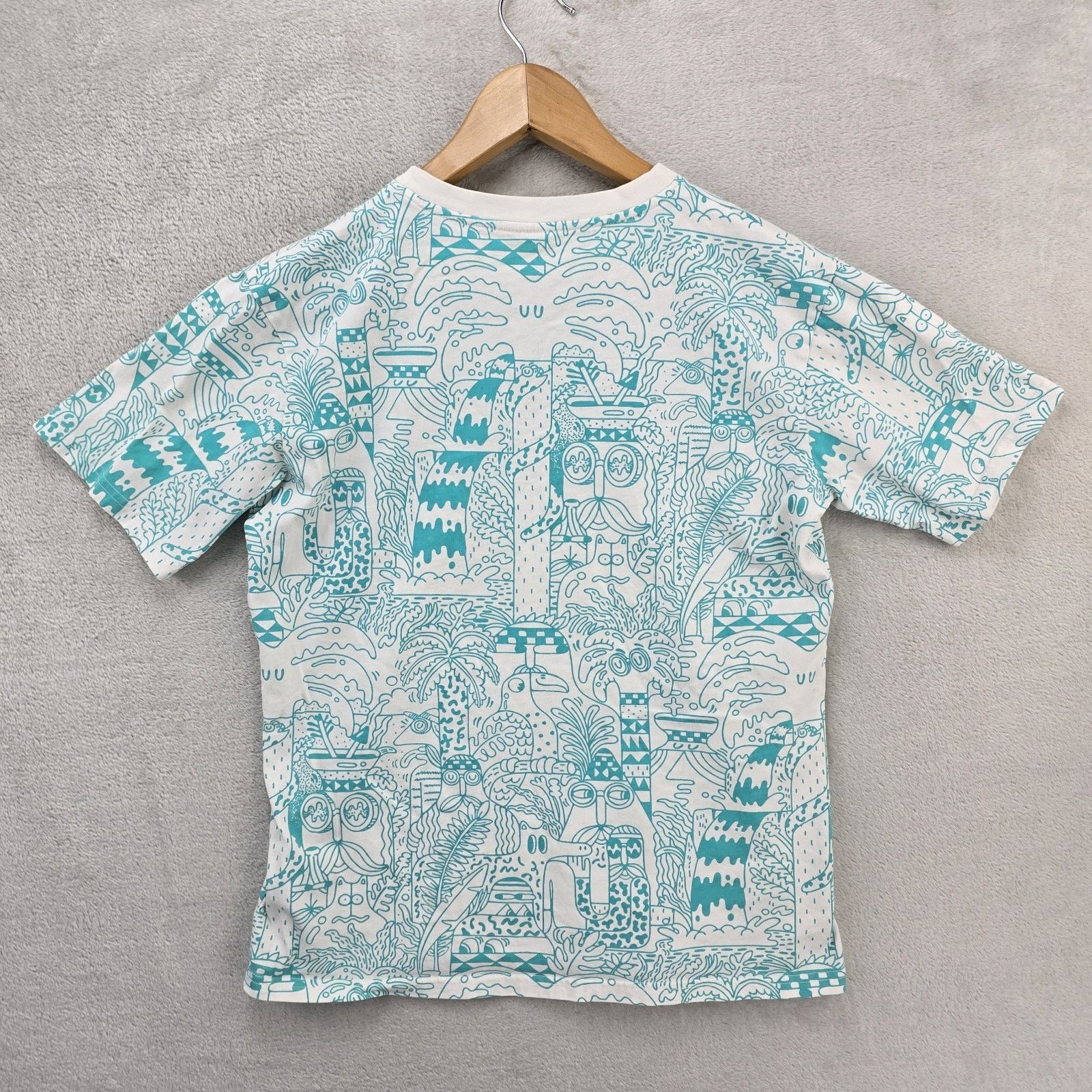 Ikea Ikea Steve Harrington Shirt Mens Small AOP Graffiti Vintage Size US S / EU 44-46 / 1 - 6 Thumbnail