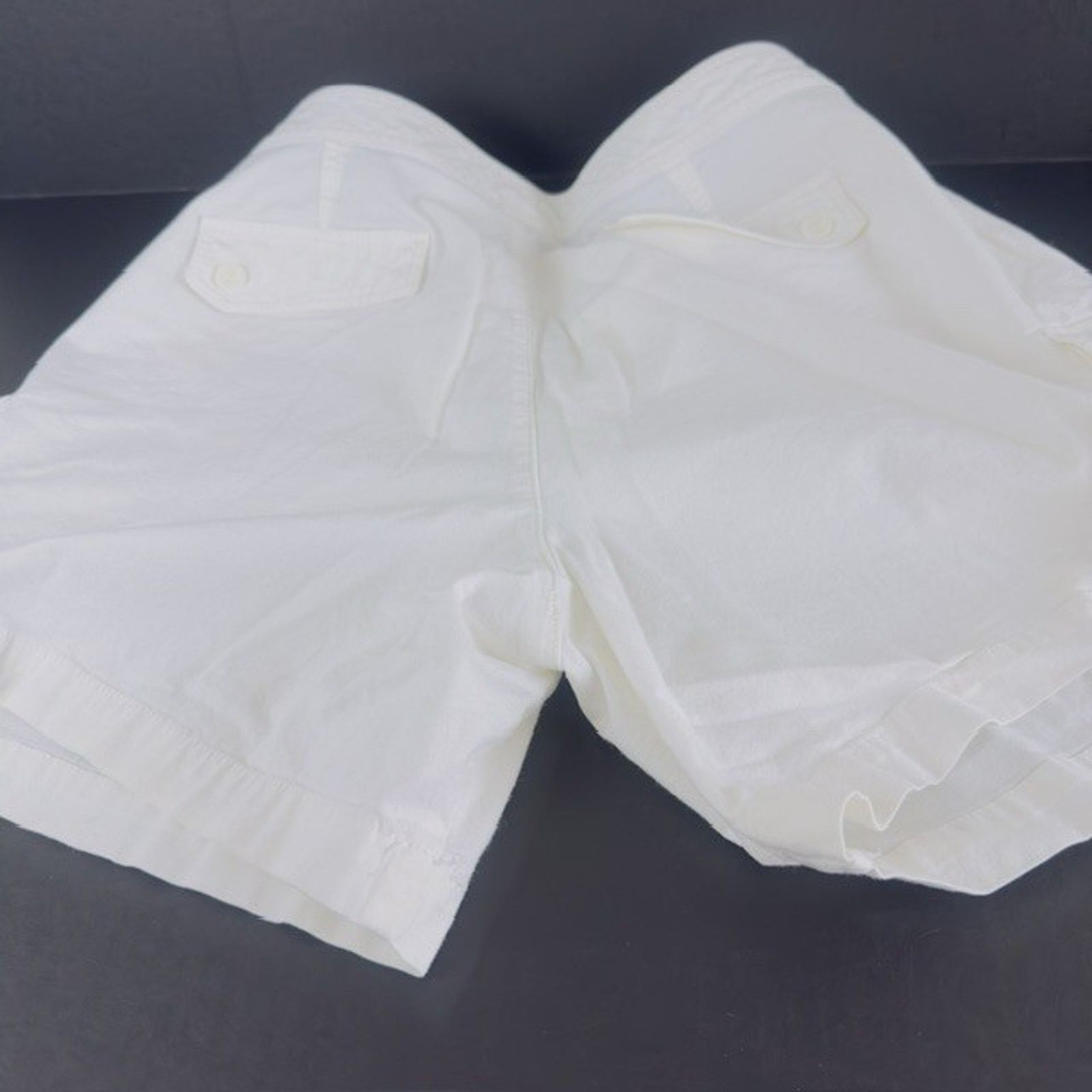 Dockers Dockers Womens White Cotton/Spandex Shorts 16 Cargo Mom VTG Size 38" / US 16 / IT 52 - 6 Thumbnail