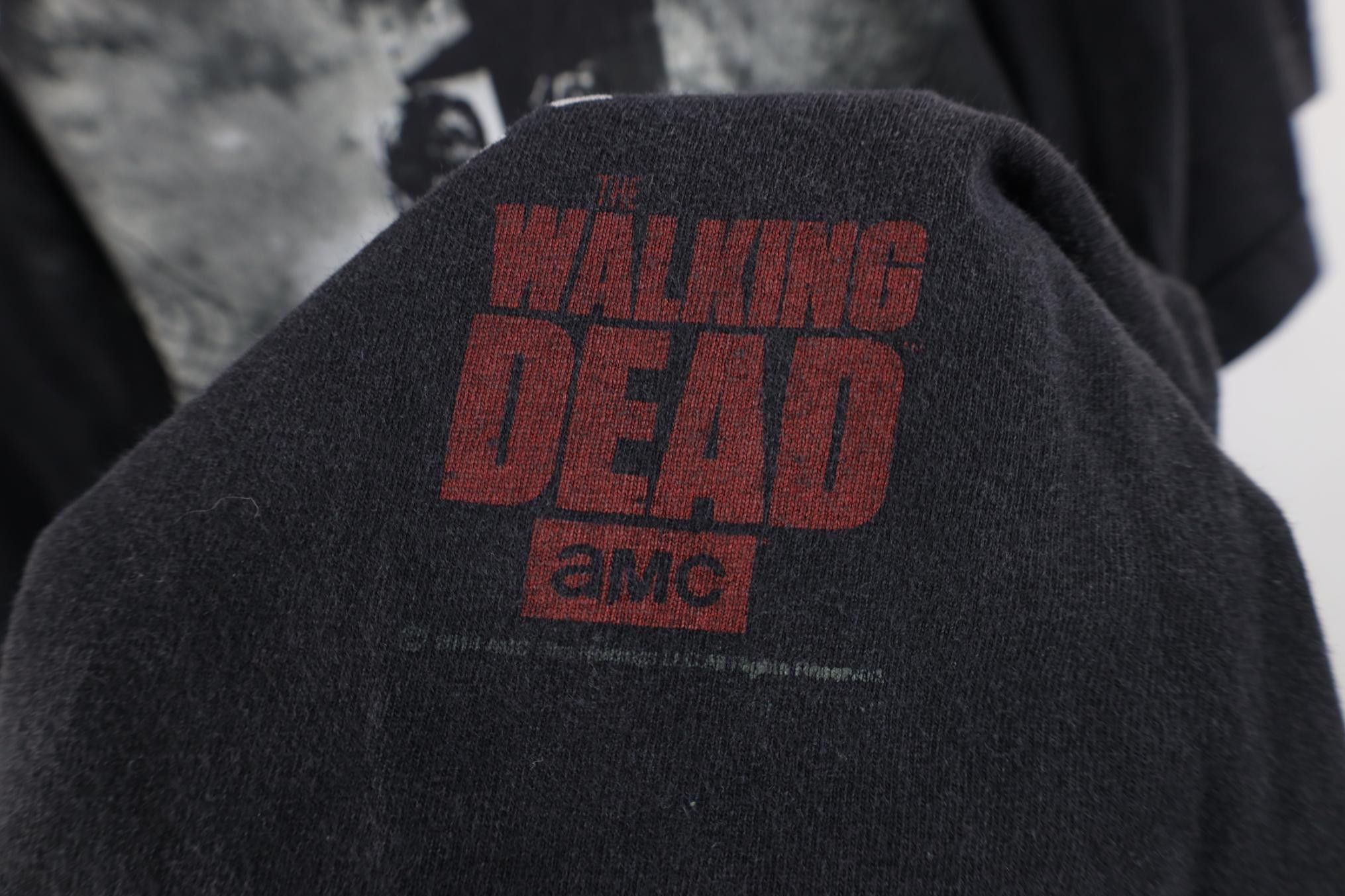 Vintage Vintage Y2K The Walking Dead Walkers Zombie T-Shirt Black Size US XXL / EU 58 / 5 - 6 Thumbnail